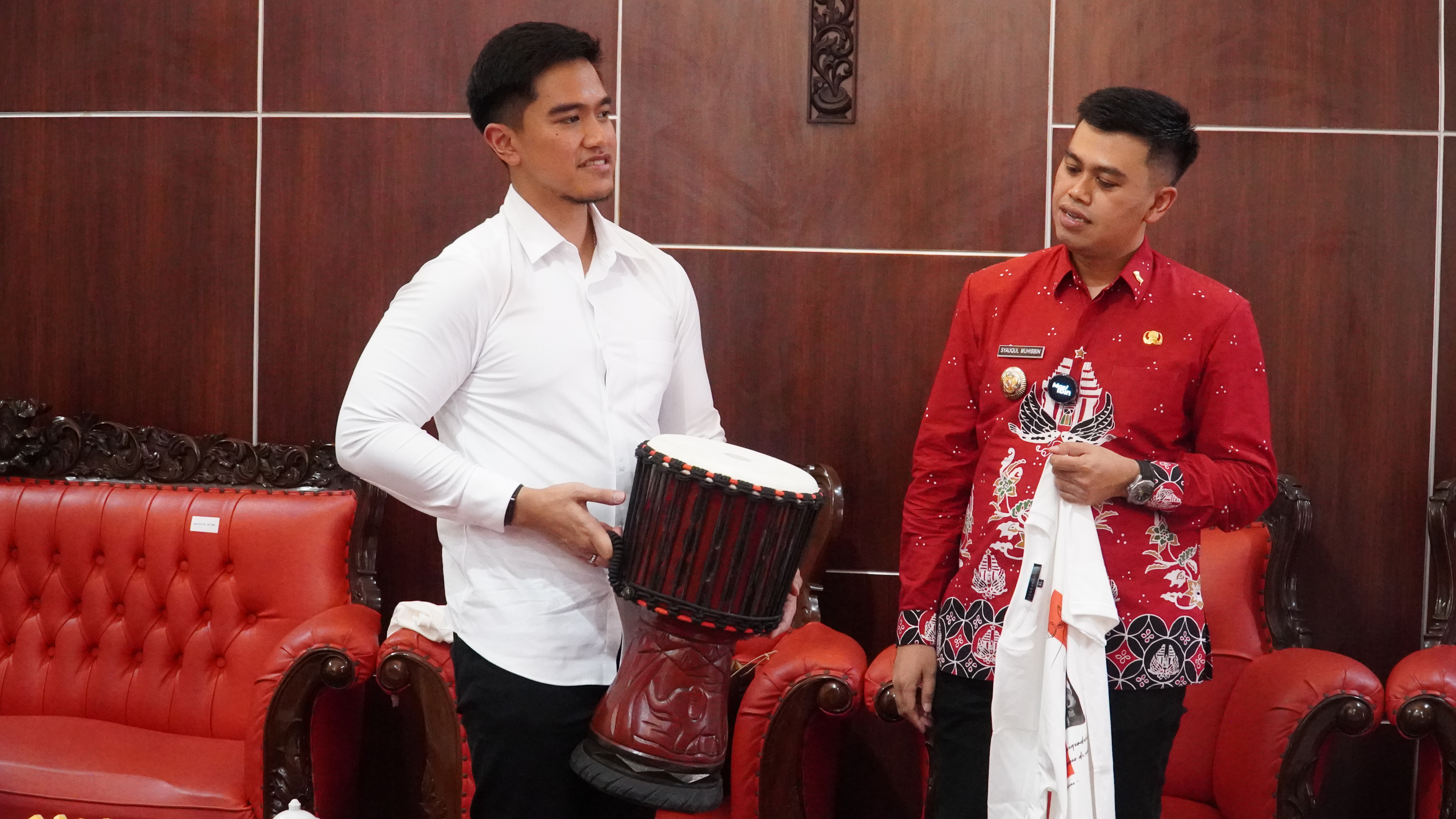 24 April 2025 - Penerimaan Kunjungan KETUA UMUM PARTAI PSI MAS KAESANG PANGAREP