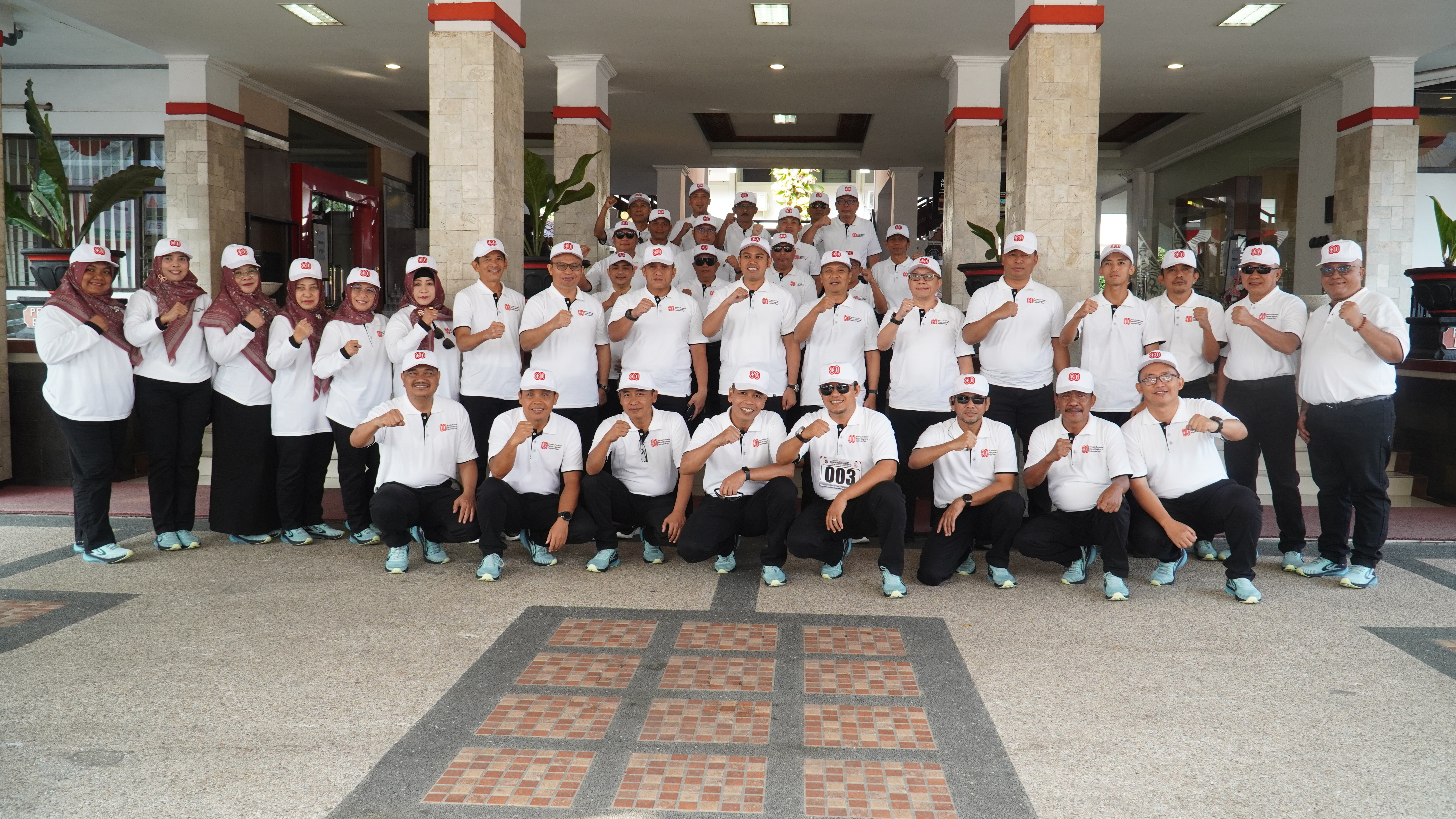 13 Agustus Pemberangkatan Lomba PBB Tingkat OPD INSTANSI