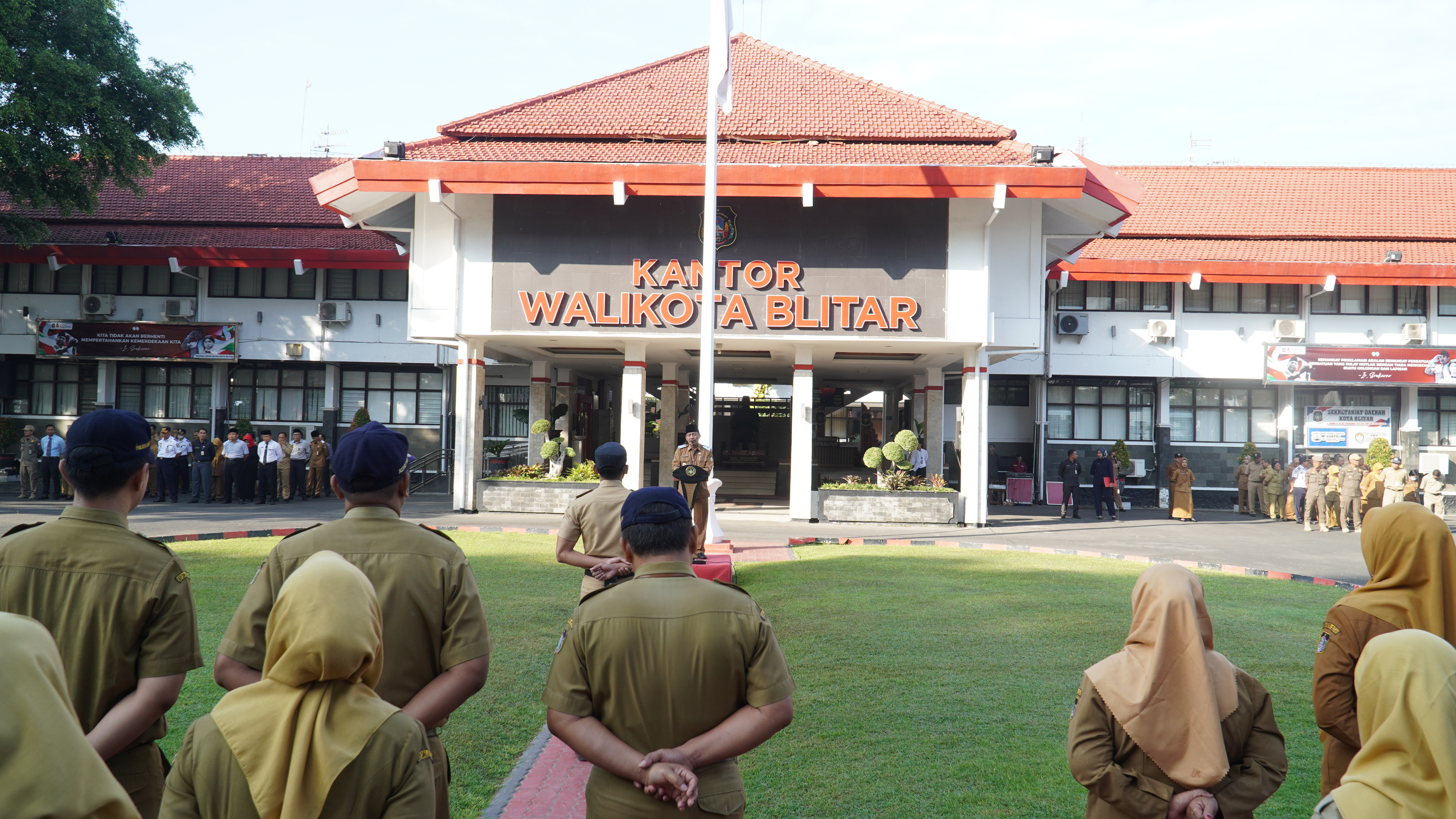 26 Juli 2025- Apel Gabungan ASN Pemerintahan Kota Blitar Dinas Koperasi &amp;amp; Kecamatan Sananwetan