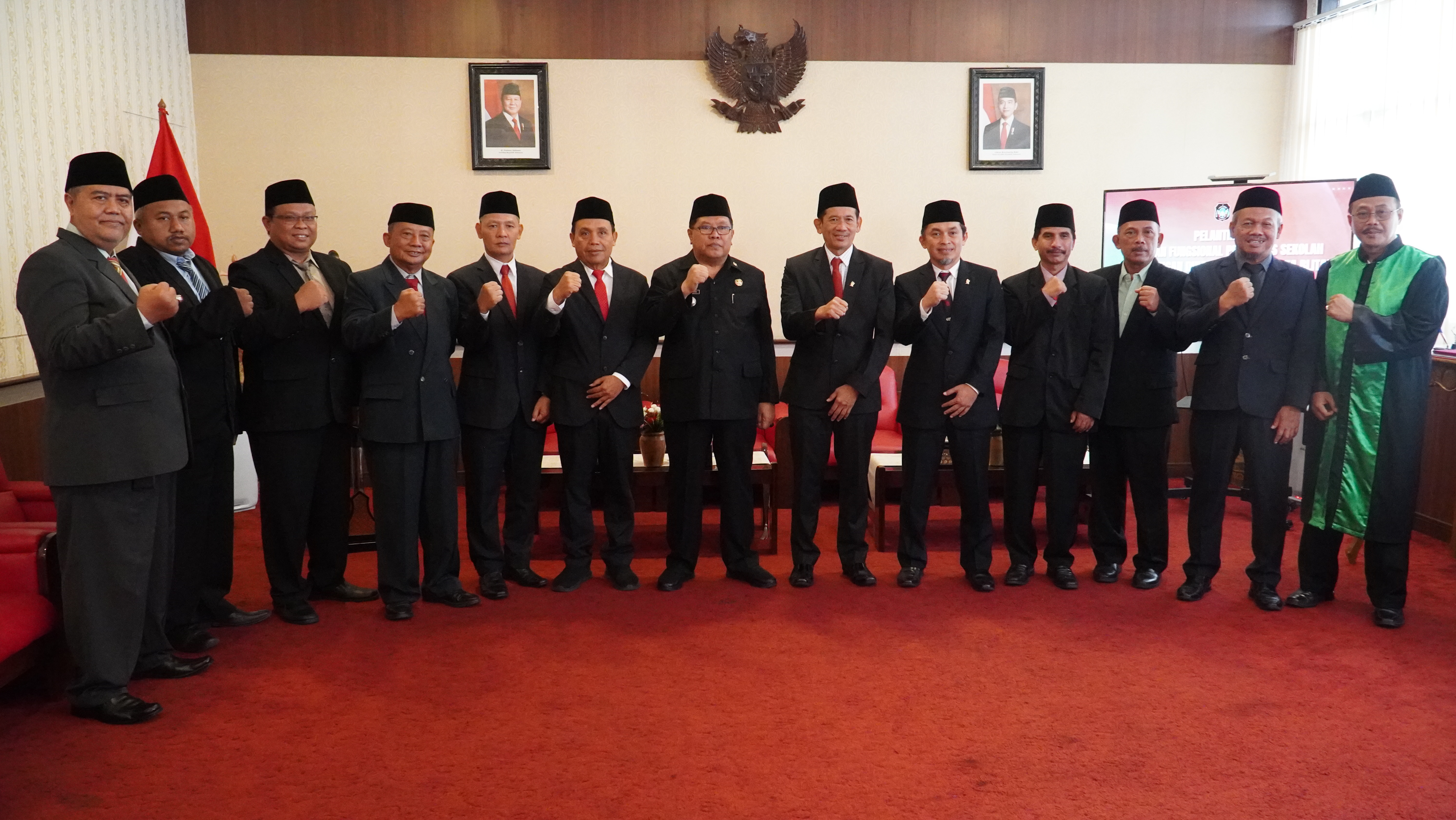 26 November 2024 -  Pelantikan Jabatan Fungsional Pengawas Sekolah di ling,Dinas Pend Kota Blitar