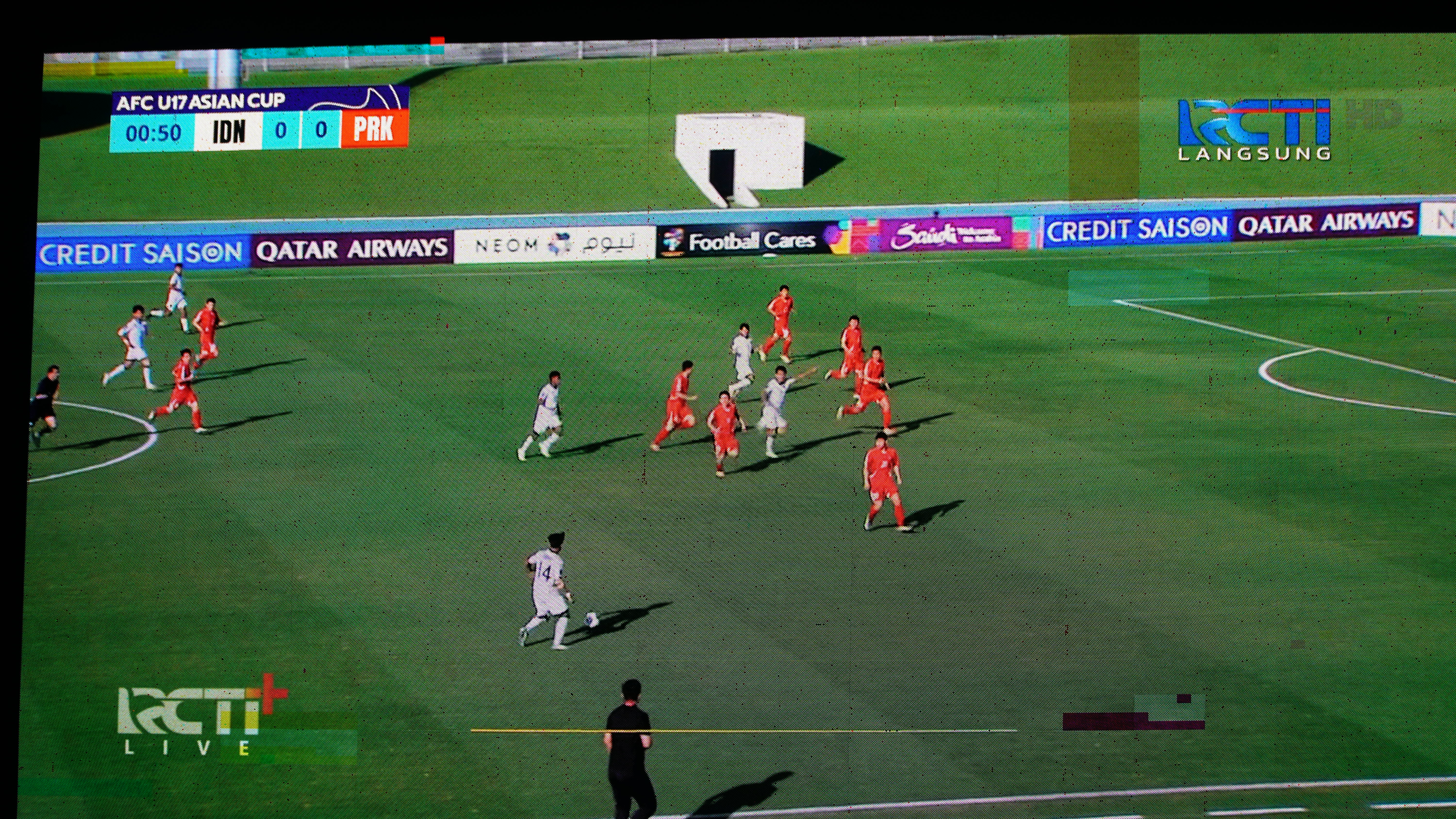 14 April 2025 - Nobar Pertandingan Sepakbola AFC U17 ASIAN CUP SAUDI ARABIA 2025  Indonesia - Korea Utara ( 0 - 6 )