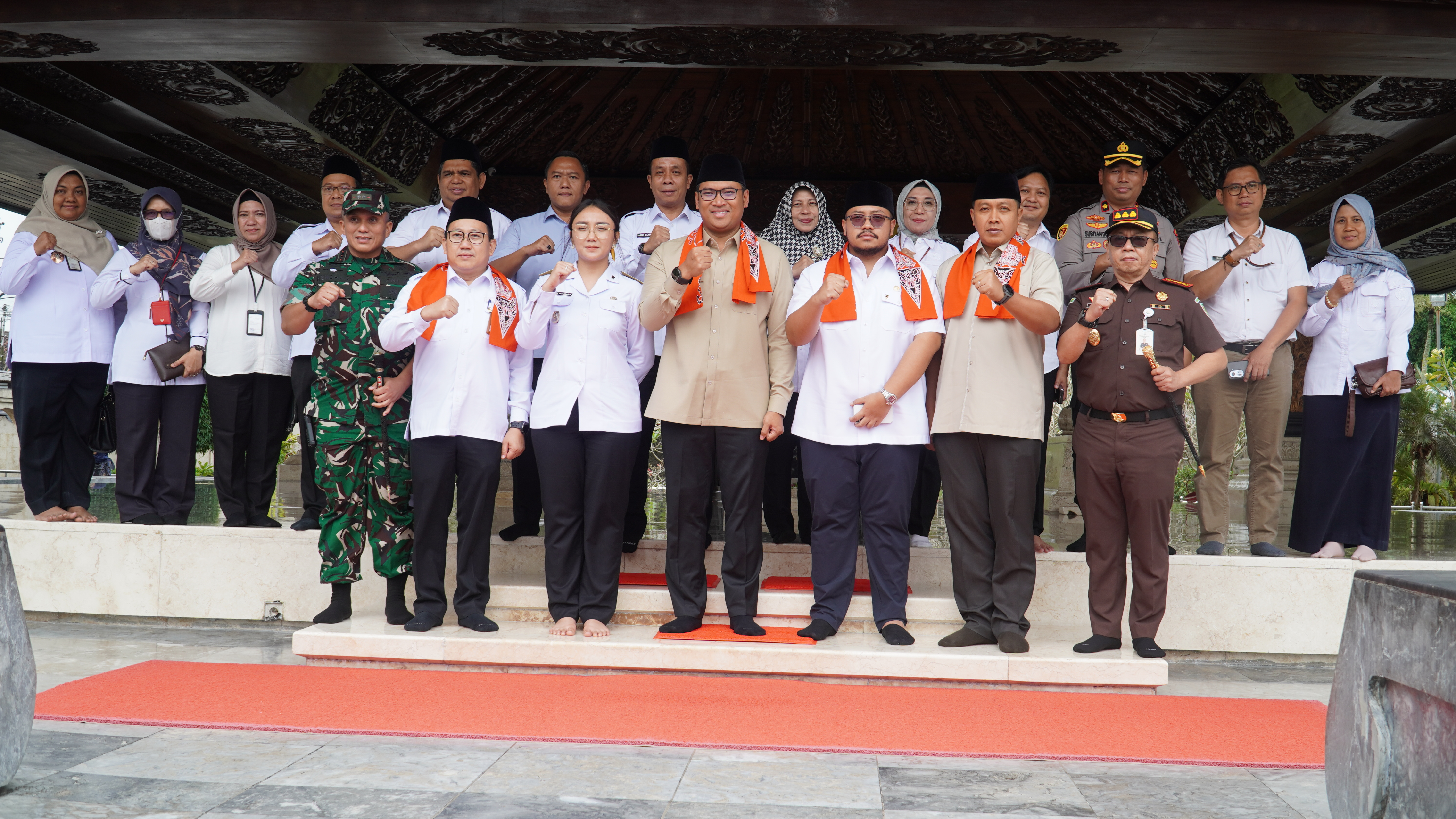 Kunjungan Ziarah WAMENTAN RI Bapak Sudaryono di MBK