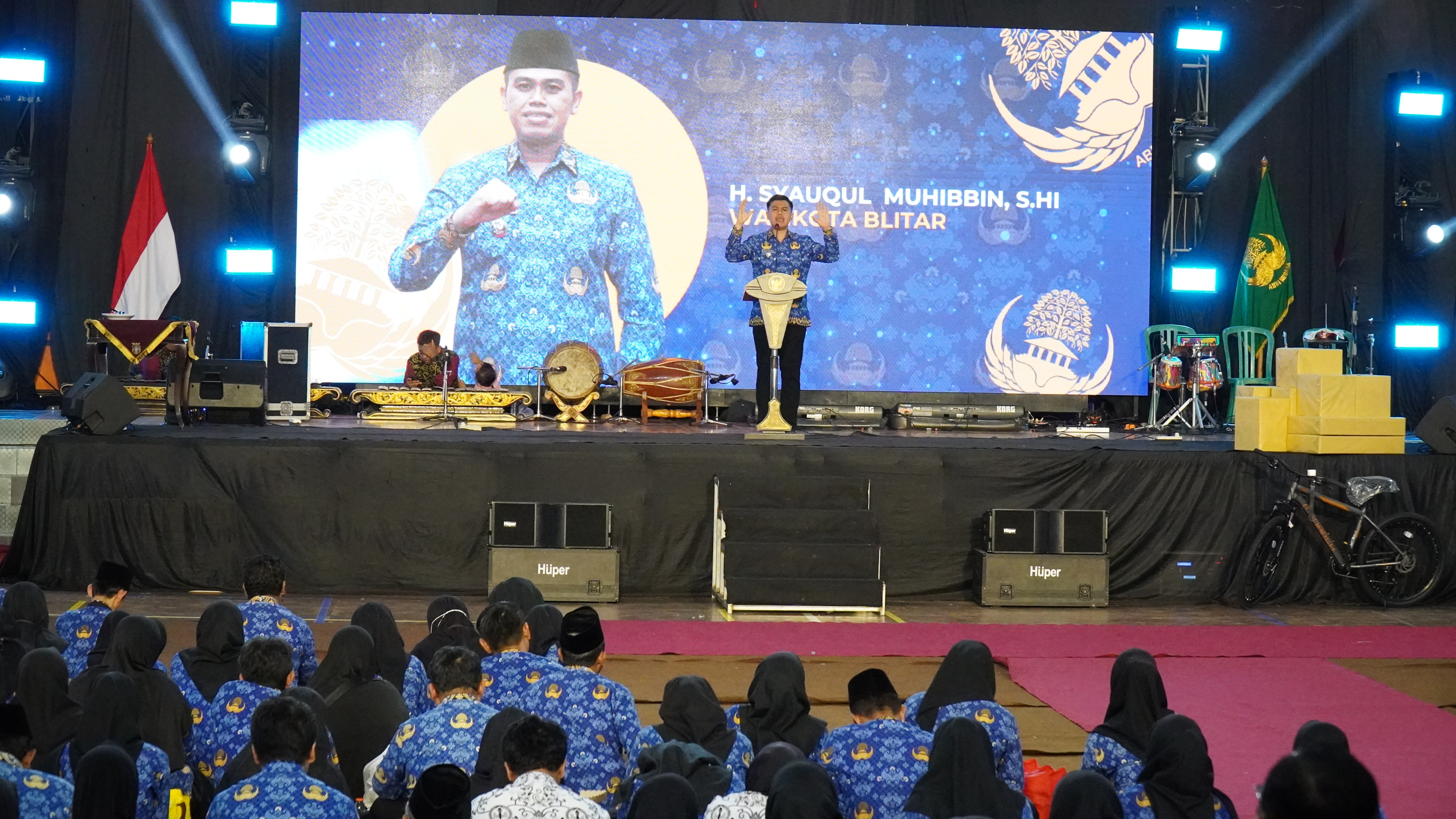17 Desember 2025 -Tasyakuran HUT Ke-54 KORPRI Kota Blitar di GOR Sukarno-Hatta