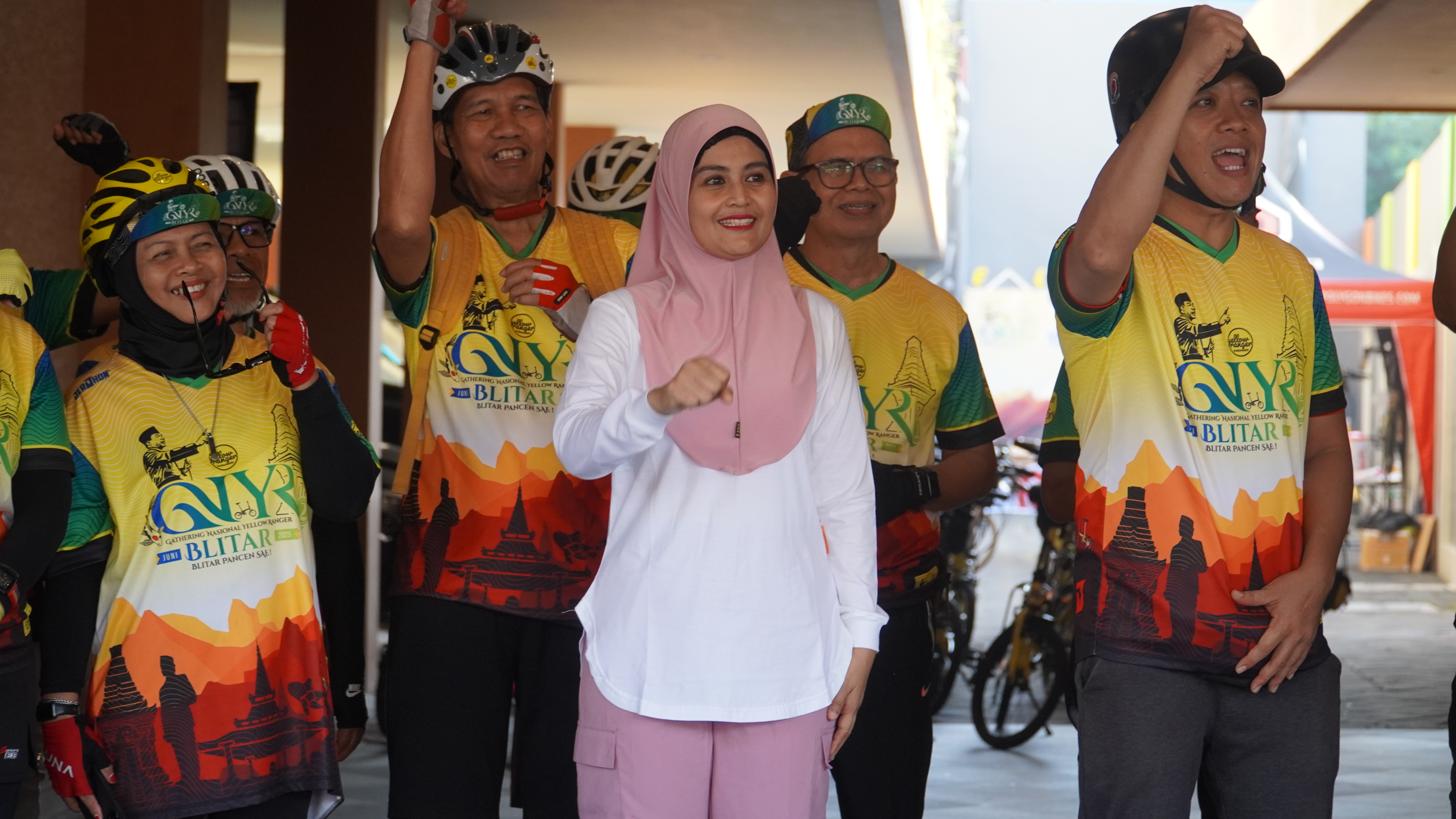 15 Juni 2025 - Gowes bareng Anggota YELLOW RANGER INDONESIA  (Start Hotel Home Jalan Merdeka)