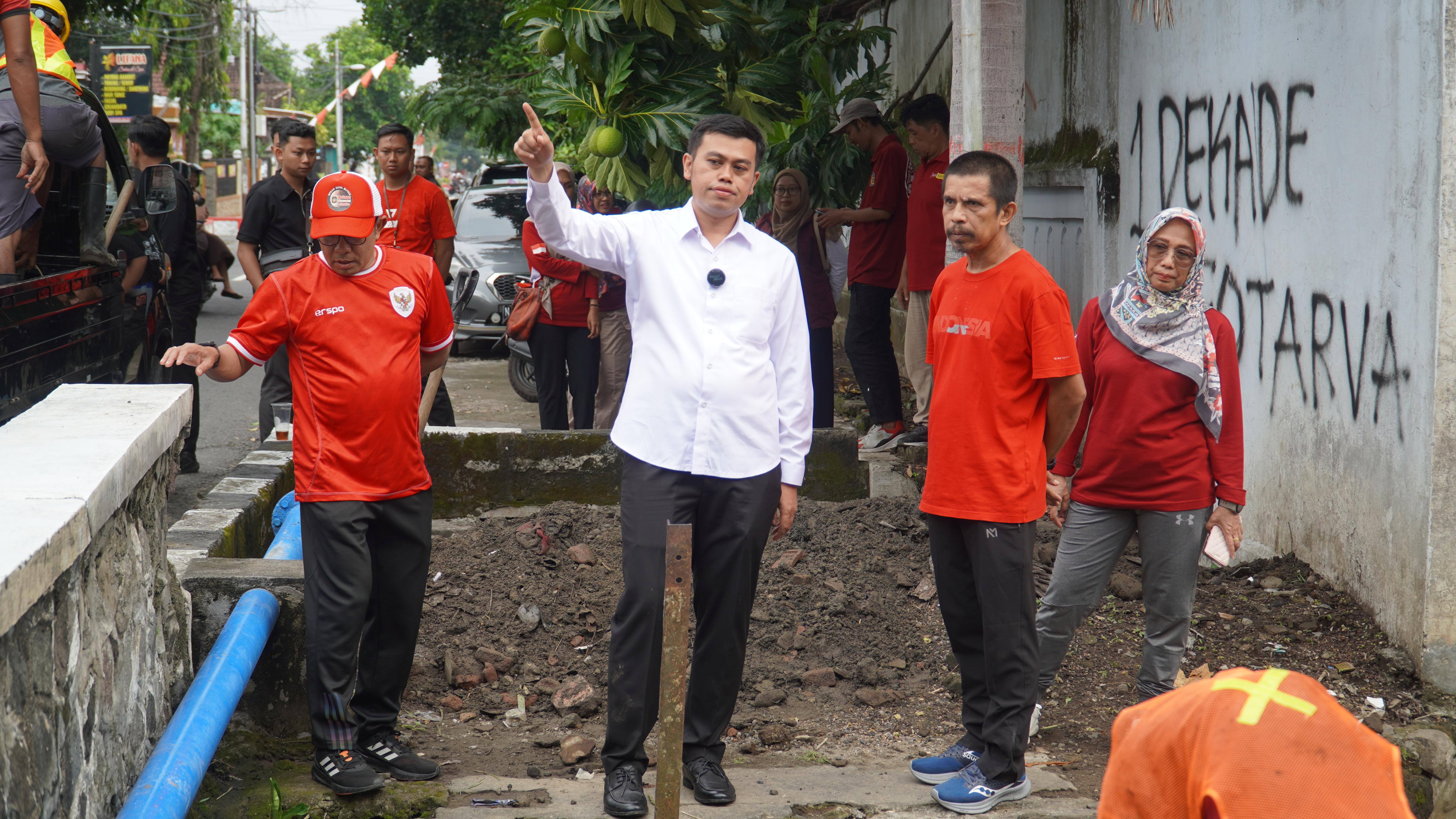 16 Mei 2025 - Tinjau Lokasi titik dampak banjir di Kota Blitar