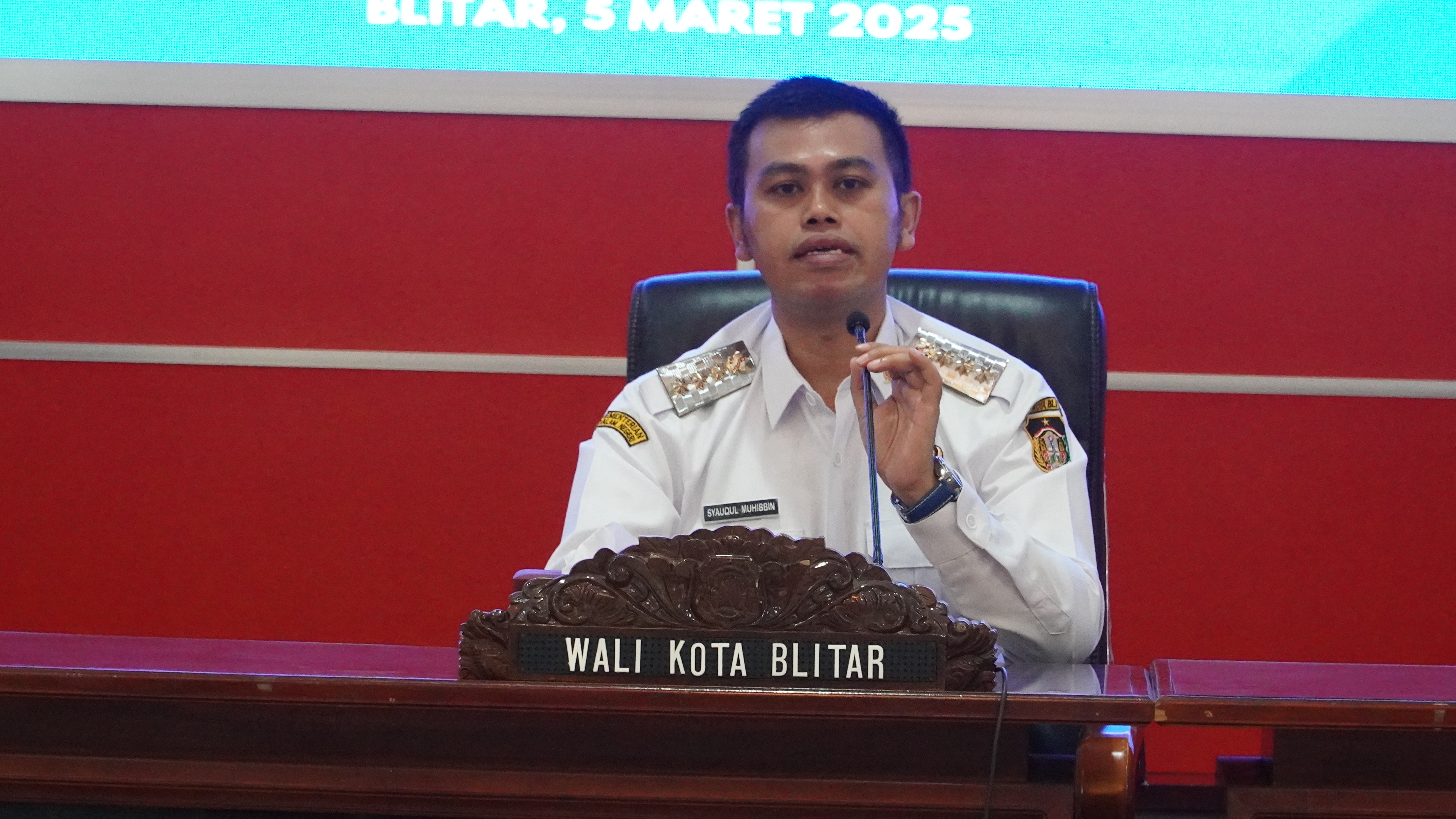5 Maret 2025 -  Perkenalan &amp;amp;amp; Pengarahan Walikota Blitar kepada Kepala OPD