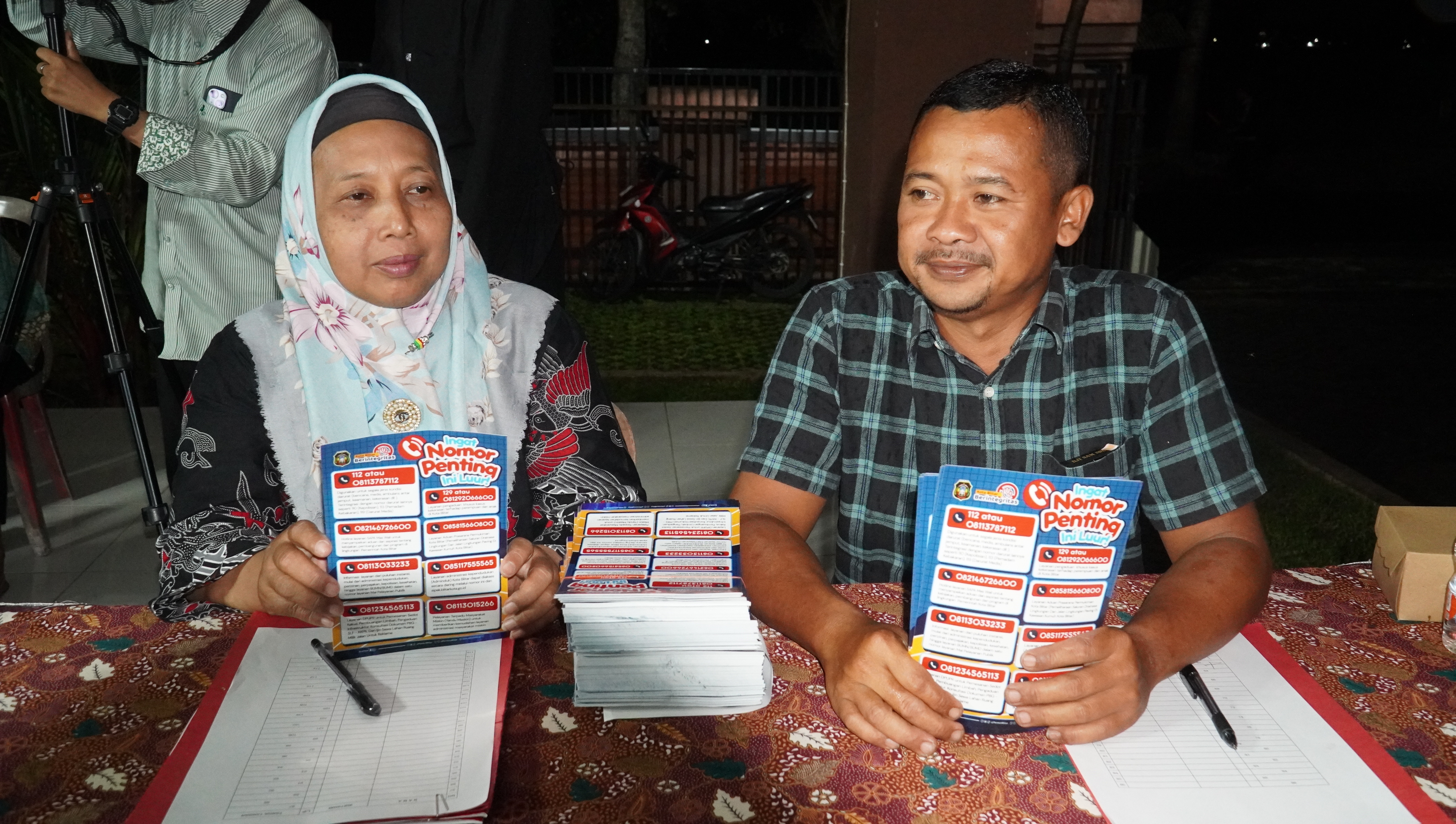 23 November 2025- Sosialisasi arah kebijakan program pembangunan kota blitar tahun 2026 oleh walikota blitar di kel.gedog