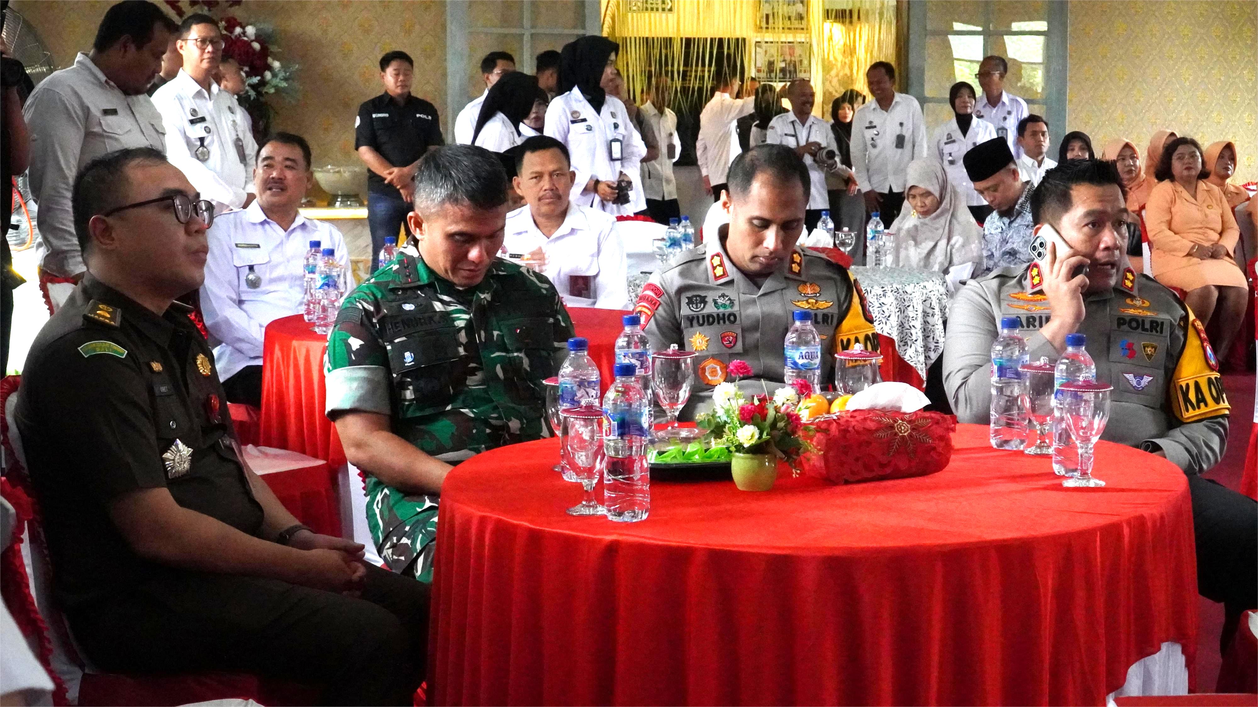 12 Februari 2025 - Sertijab dan Pisah Sambut KEPALA LEMBAGA PEMBINAAN KHUSUS ANAK KELAS 1 BLITAR  di Aula Lapas Anak Blitar