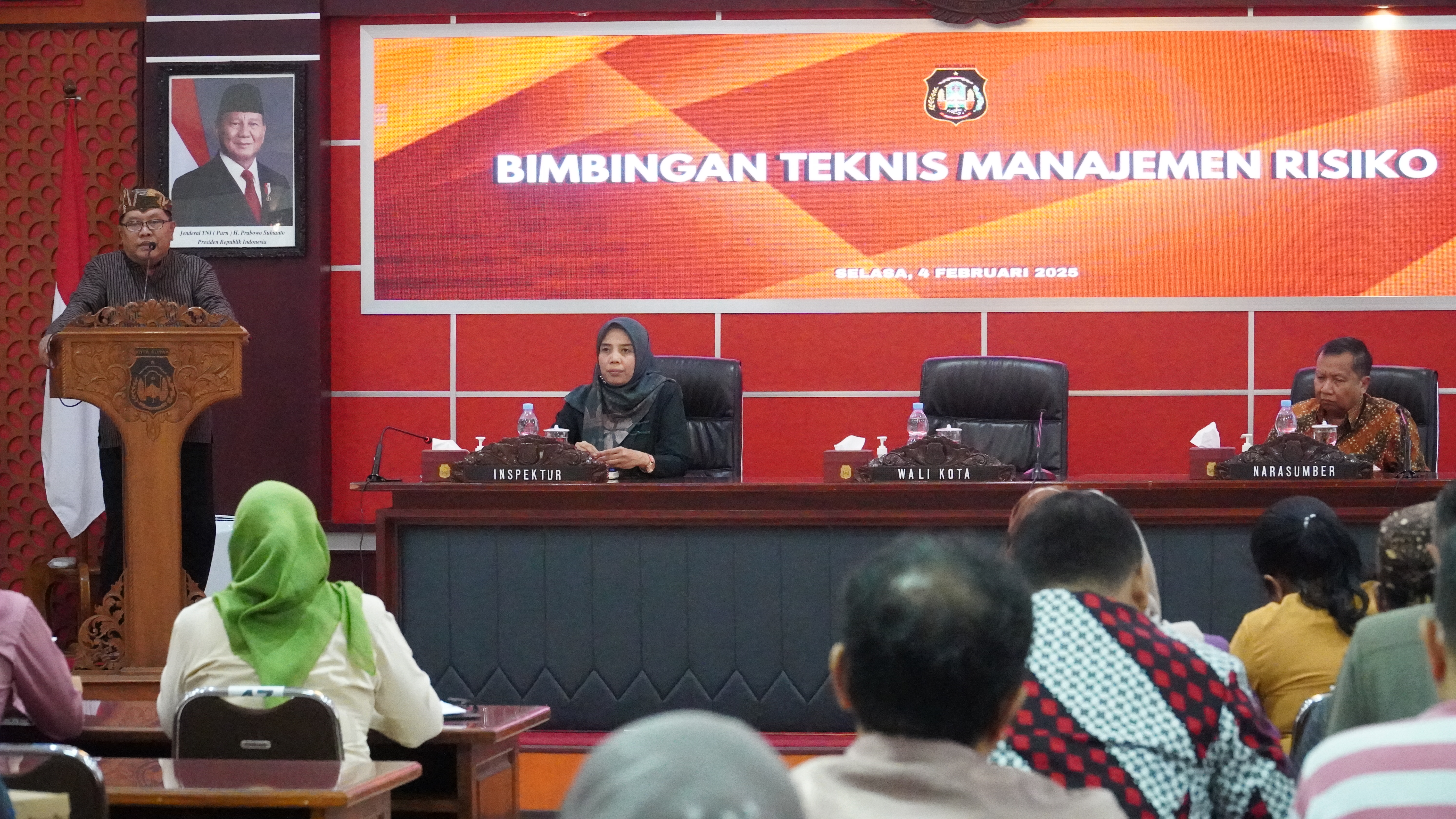 4 Februari 2025 - Pembukaan Bimtek MANAJEMEN RESIKO KORUPSI