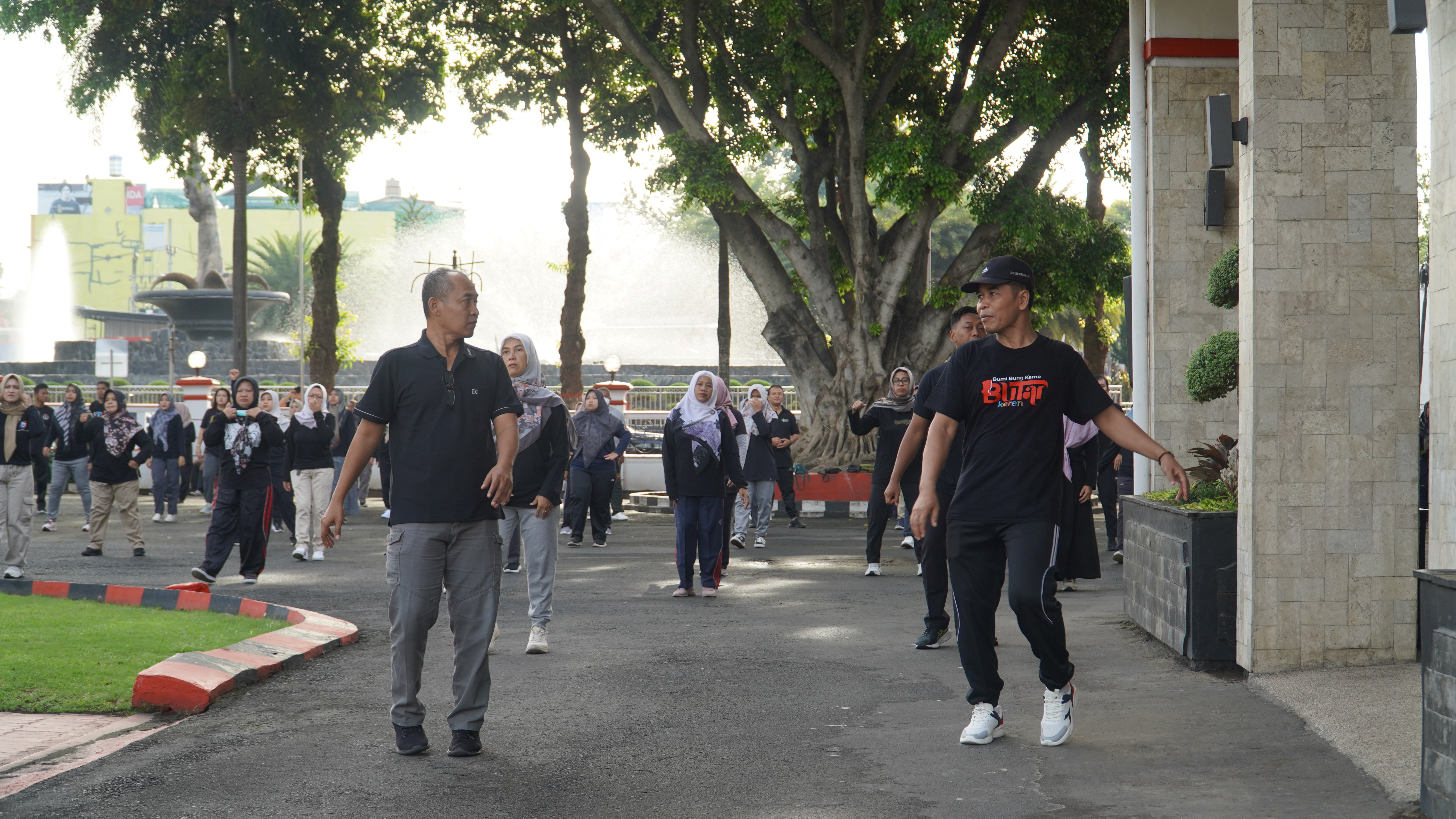 24 Januari 2025 - Senam Bersama ASN PEMKOT BLITAR