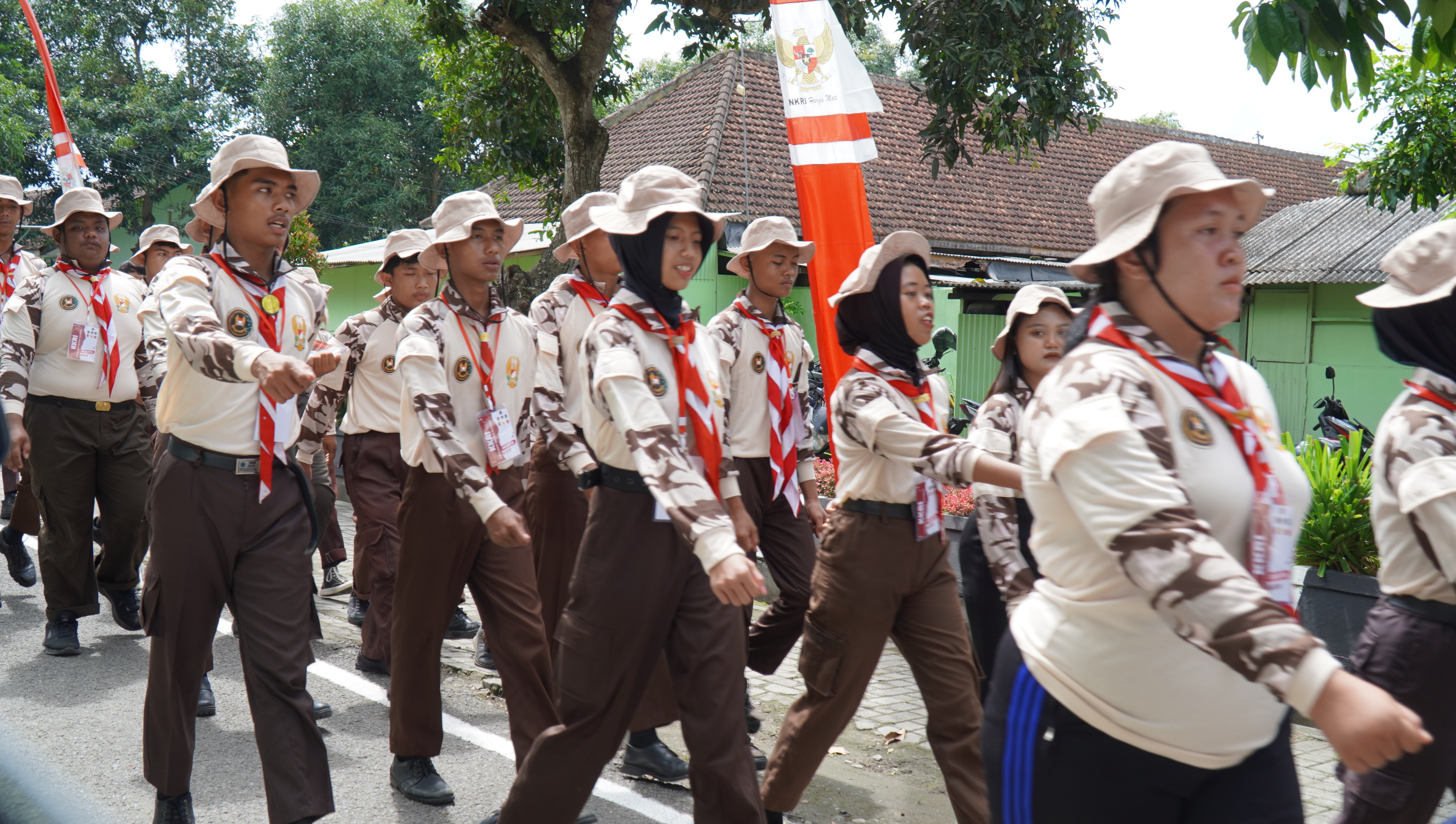 6 Desember 2025 - PERSAMI Korps Kadet Republik Indonesia (KKRI) KODIM 0808 Blitar di Lapangan Markas 511