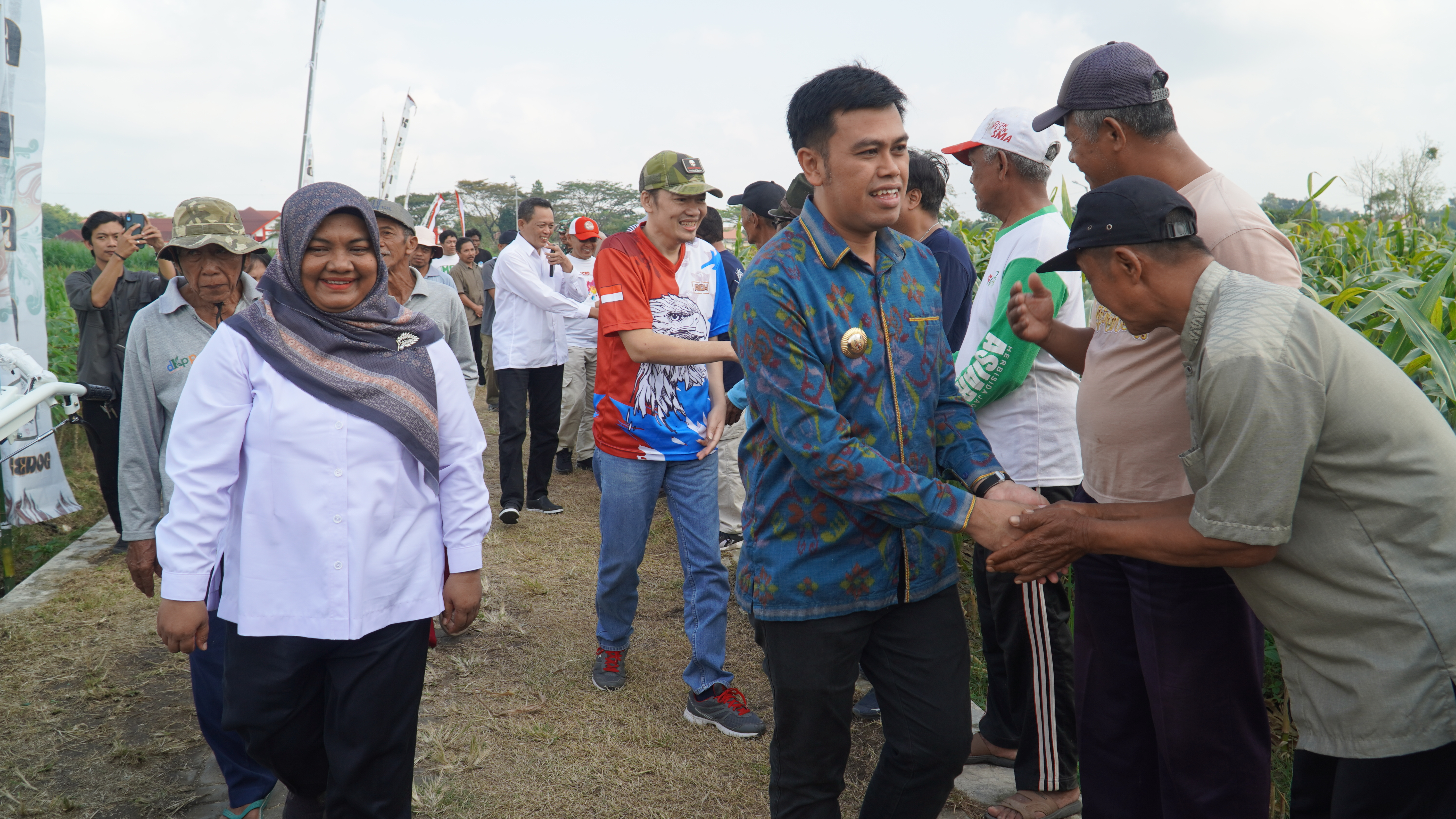 26 Juli-2025 Rembug Bolo Tani Bersama Mas Wali di Gubug Tani Poktan di Kelurahan Gedog