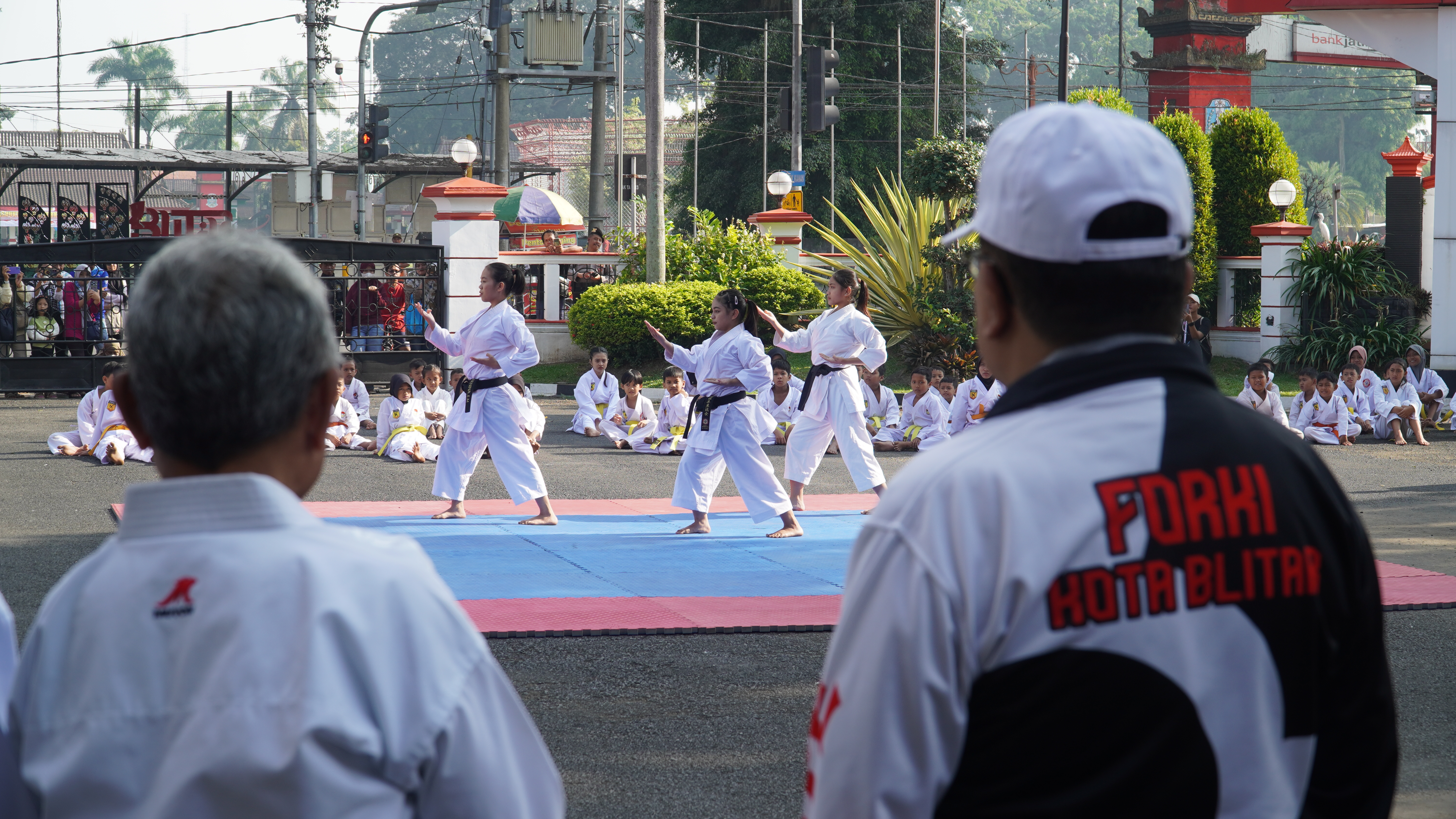 16 Februari 2025 - Apel Pembukaan GASHUKU Daerah Forki Kota Blitar Tahun 2025