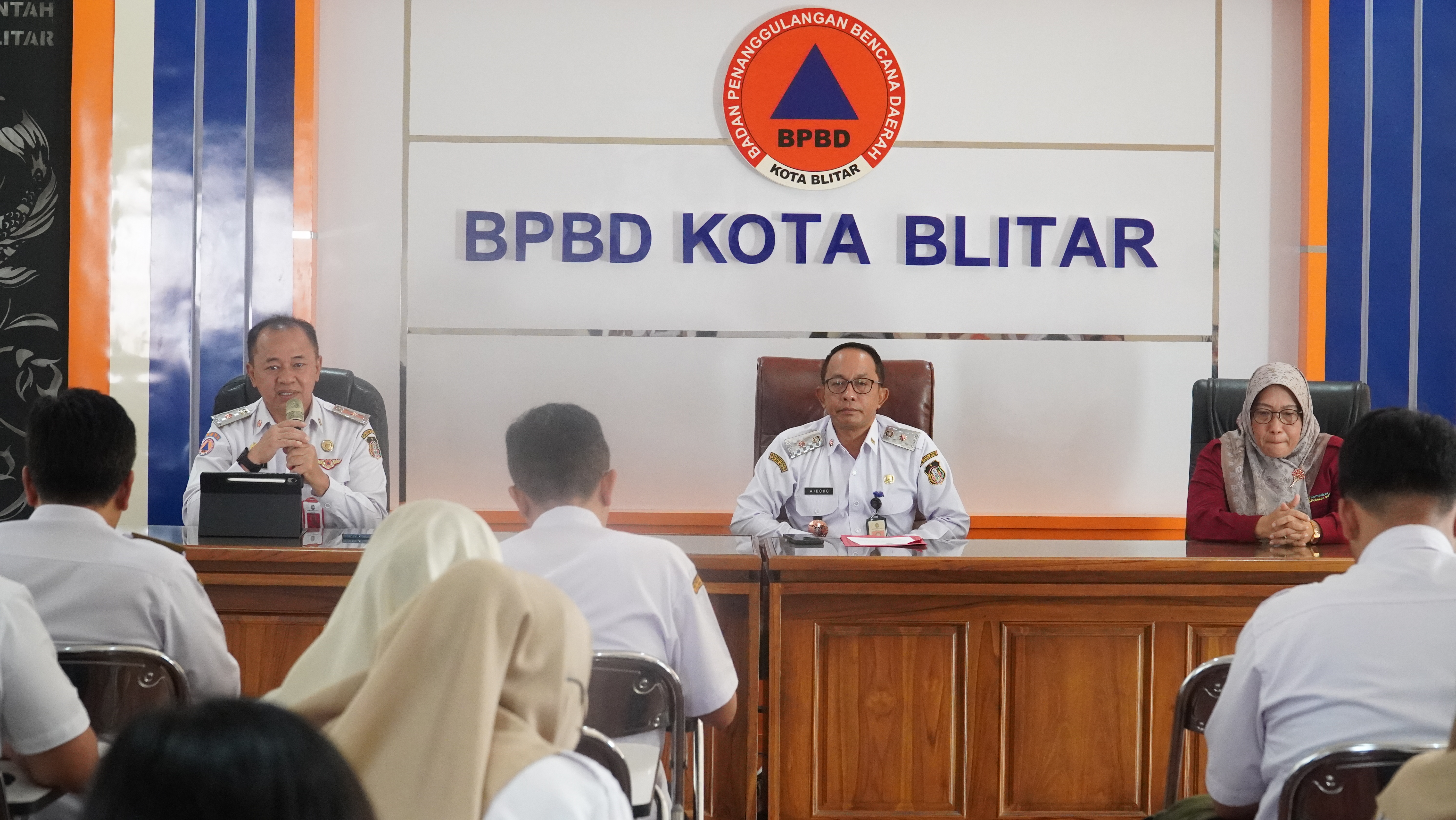 4 Juni 2025 - Penandatanganan PKS Penanganan Trauma Psikologis Pasca Bencana di Aula Kantor BPBD