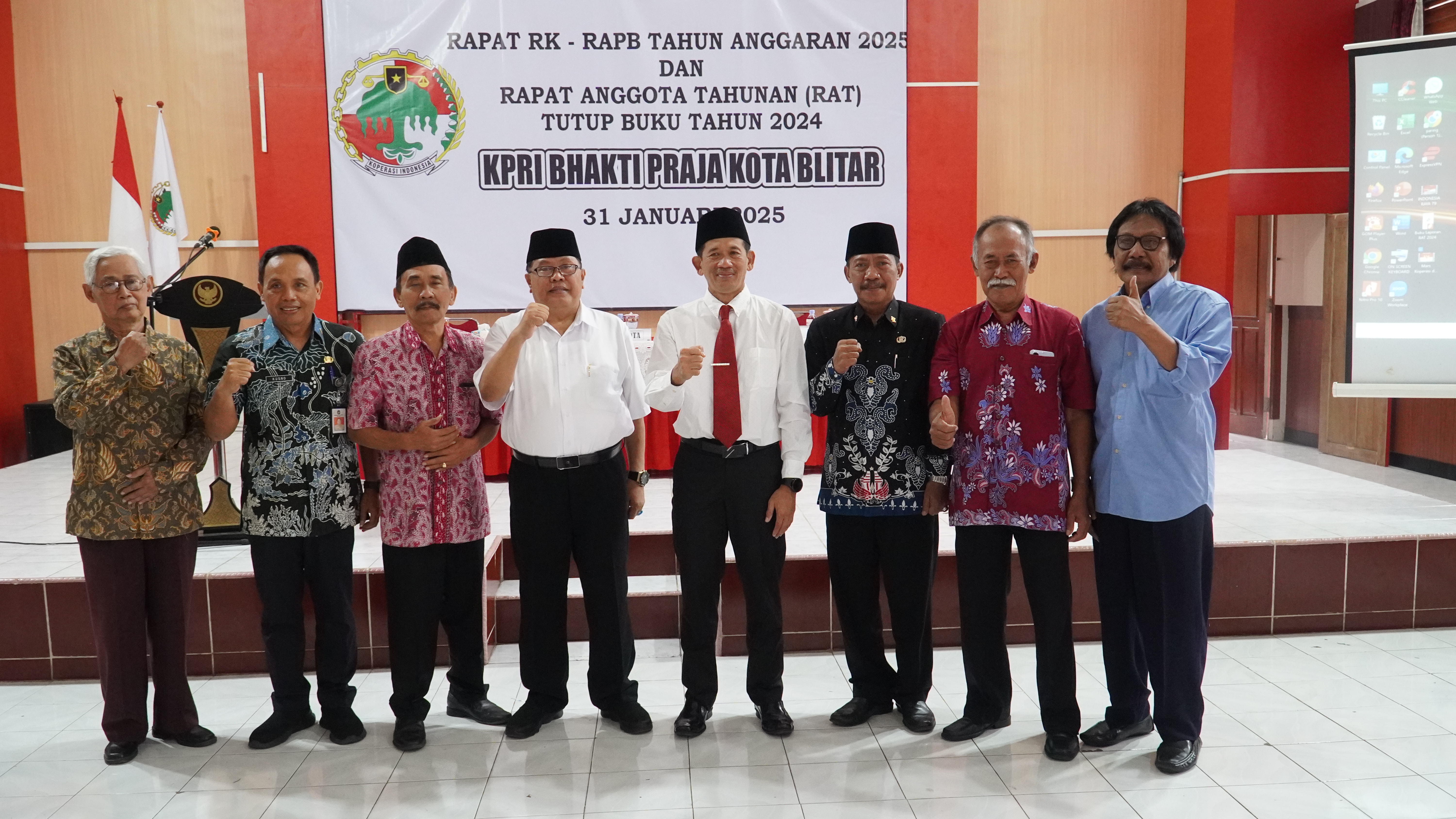 31 Januari 2025 - Rapat Anggota Tahunan KPRI BHAKTI PRAJA