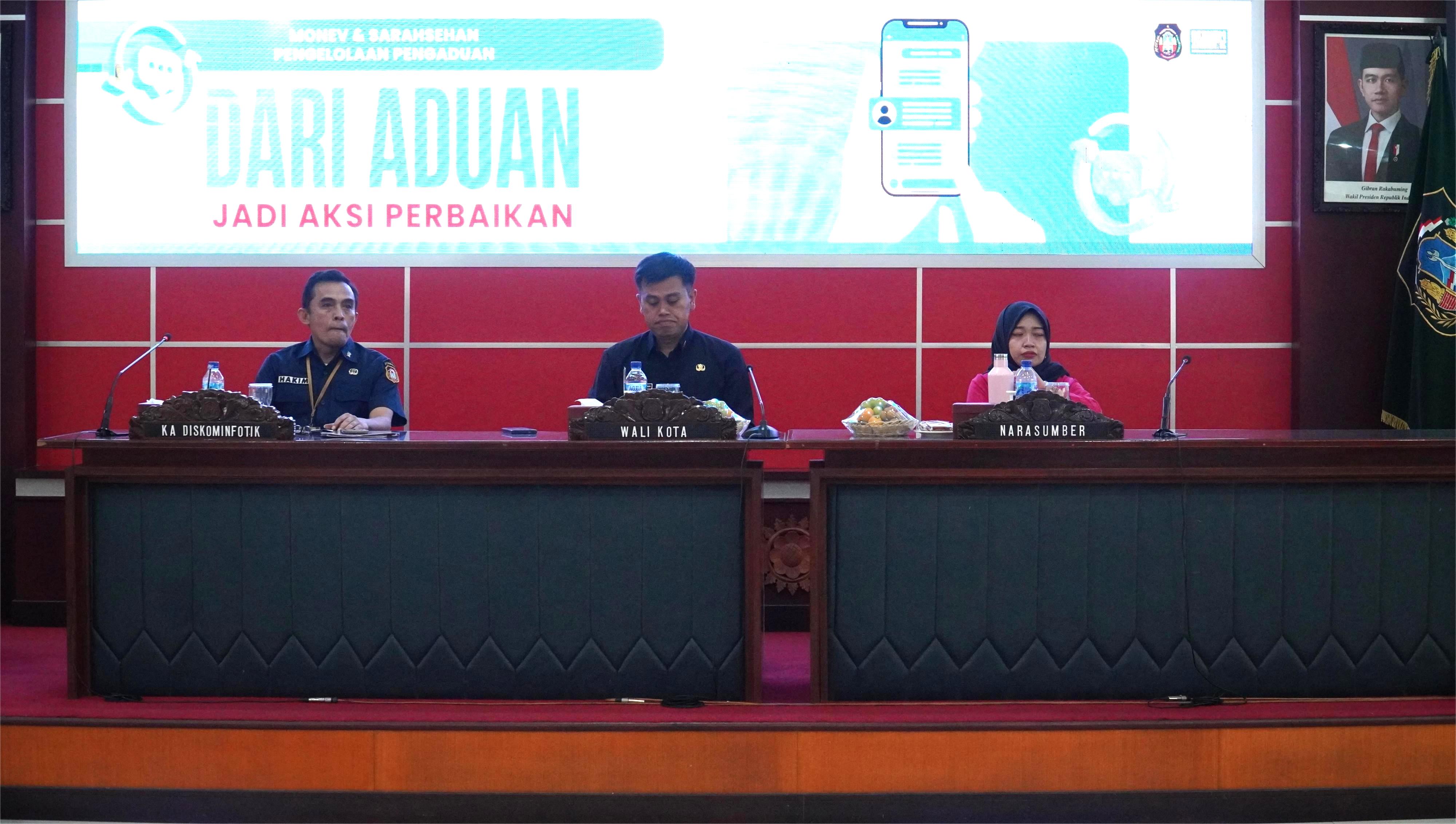 25 November 2025- Sarasehan &amp;amp; Monev Pengelolaan Pengaduan Pelayanan Publik (SAPA MAS WALI)