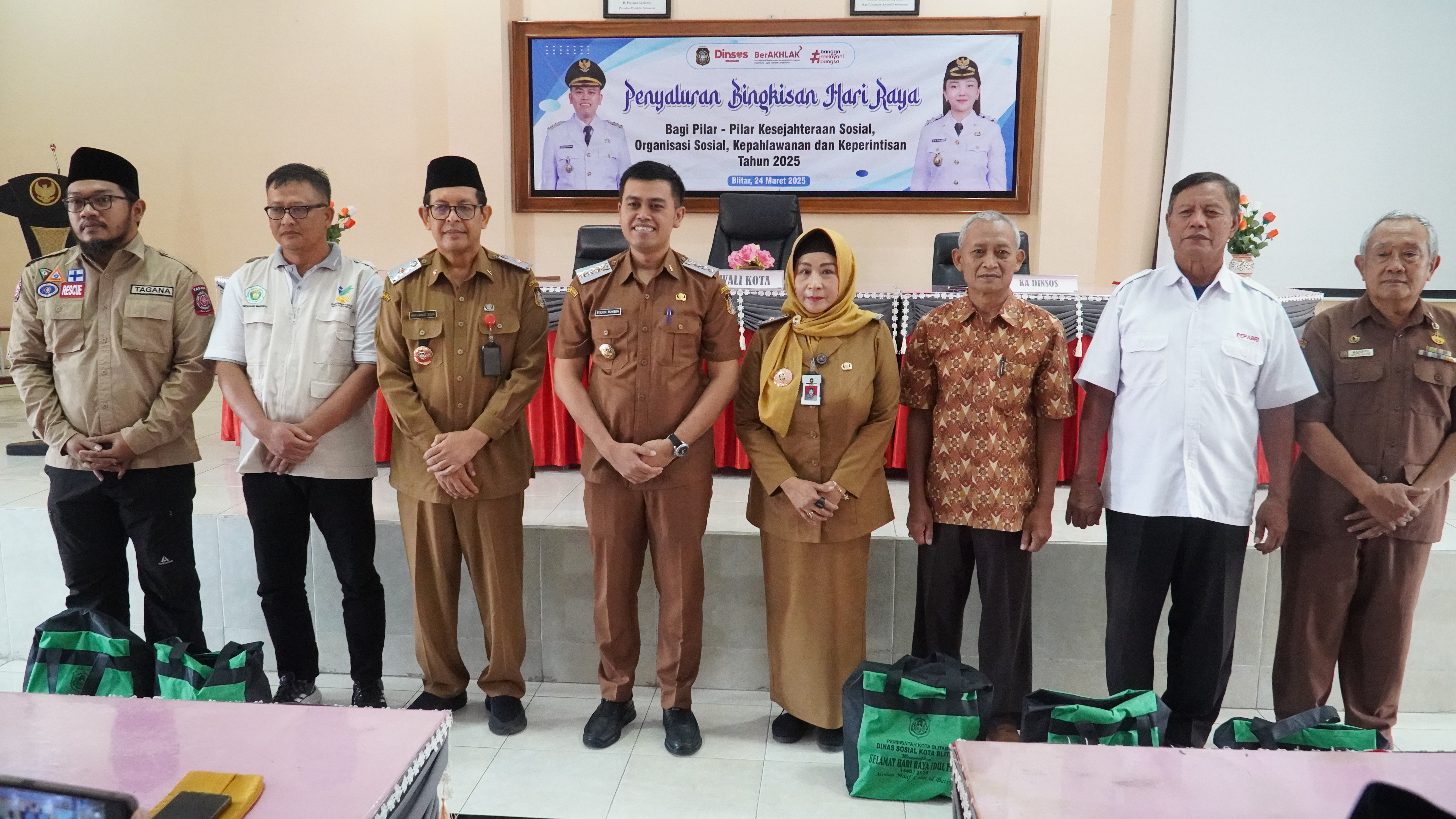 24 Maret 2025 - Pemberian Bingkisan bagi Pilar2 Kesejahteraan Sosial