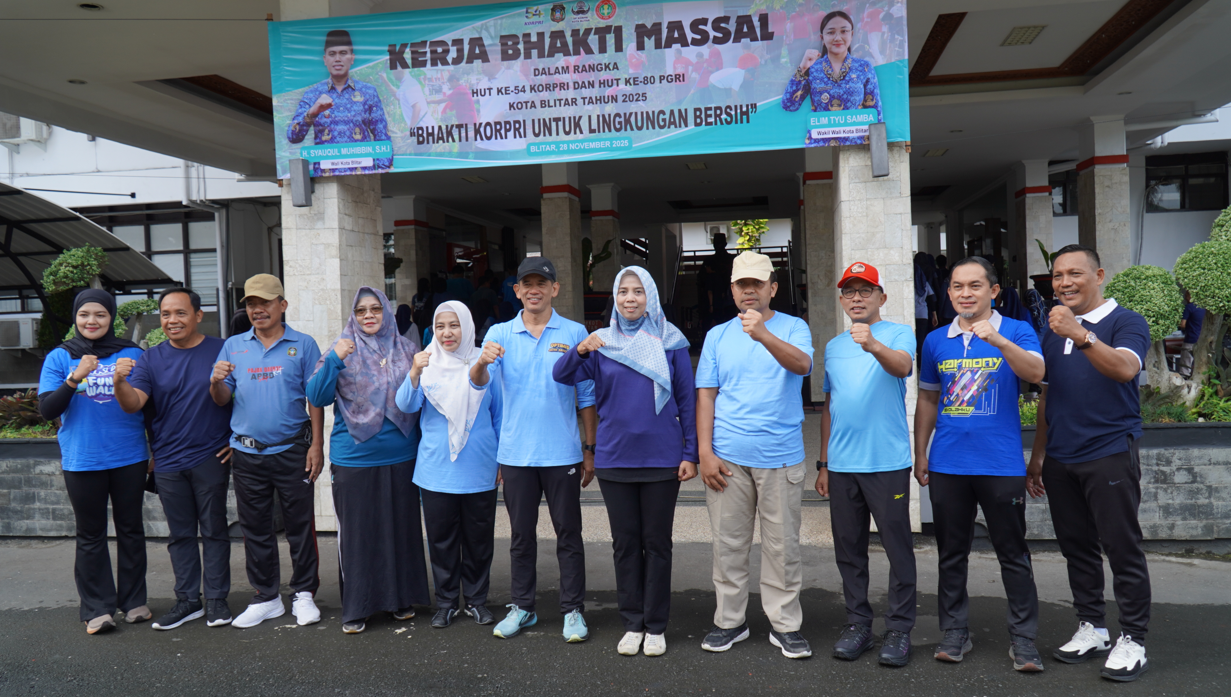 28 November 2025- Bhakti KORPRI untuk Lingkungan Bersih di Lapangan SMAN 1, lap.Kepanjenkidul, Lap.Tanjungsari