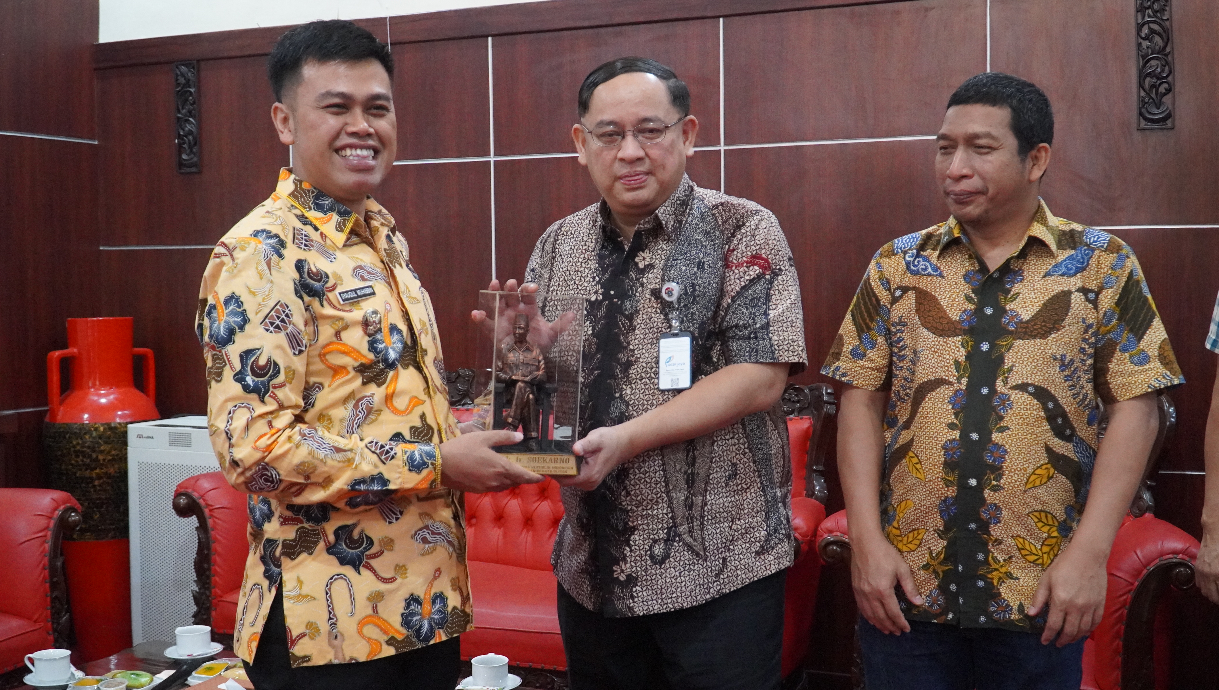 26 September 2025 - Penerimaan Kunjungan DIRUT PERUMDA PASAR JAYA Prov.DKI Jakarta