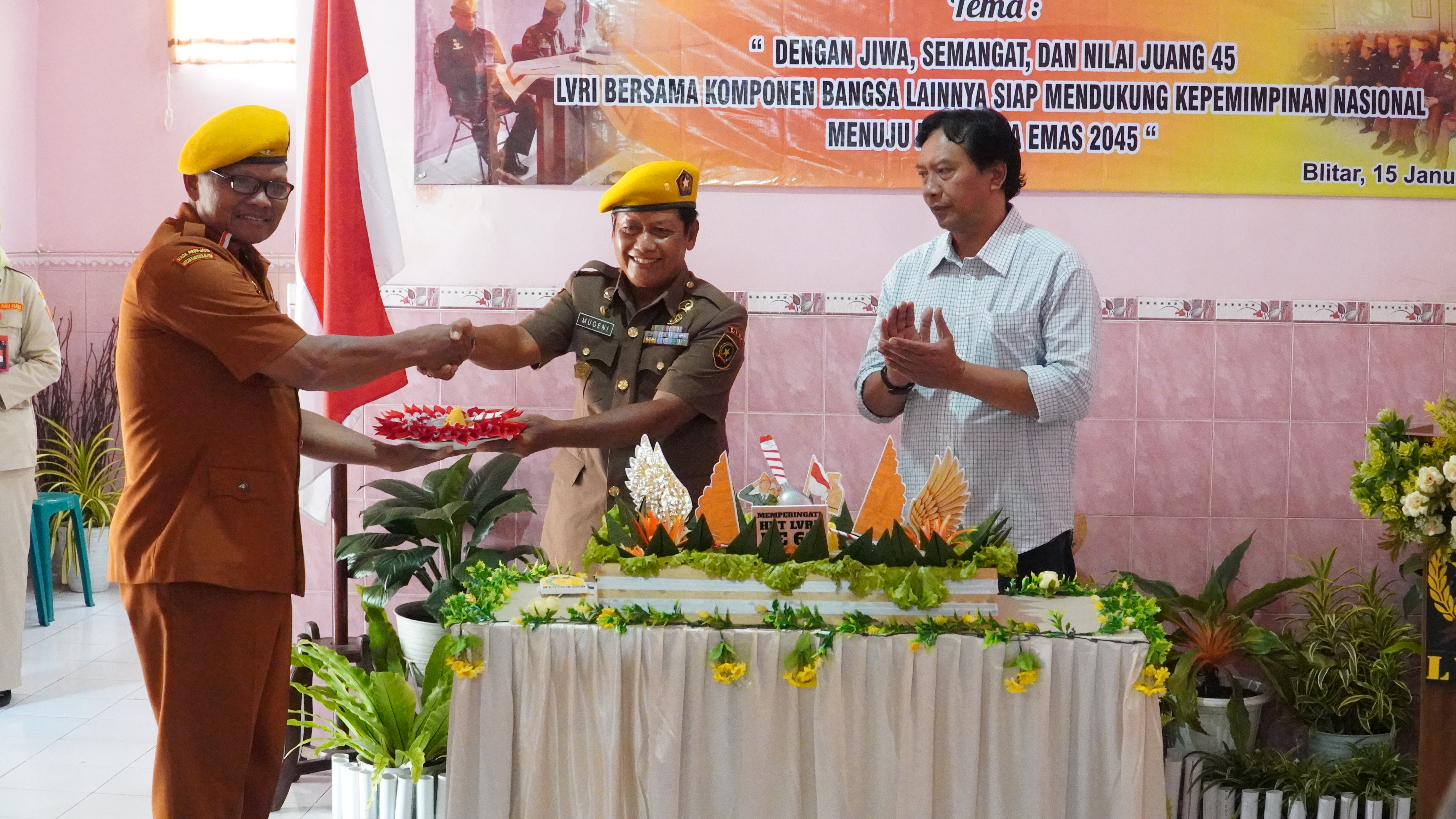 15 Januari 2025 - Peringatan HUT Ke-68 LVRI Kabupaten &amp;amp; Kota Blitar di Kantor LVRI Kab &amp;amp; Kota Blitar