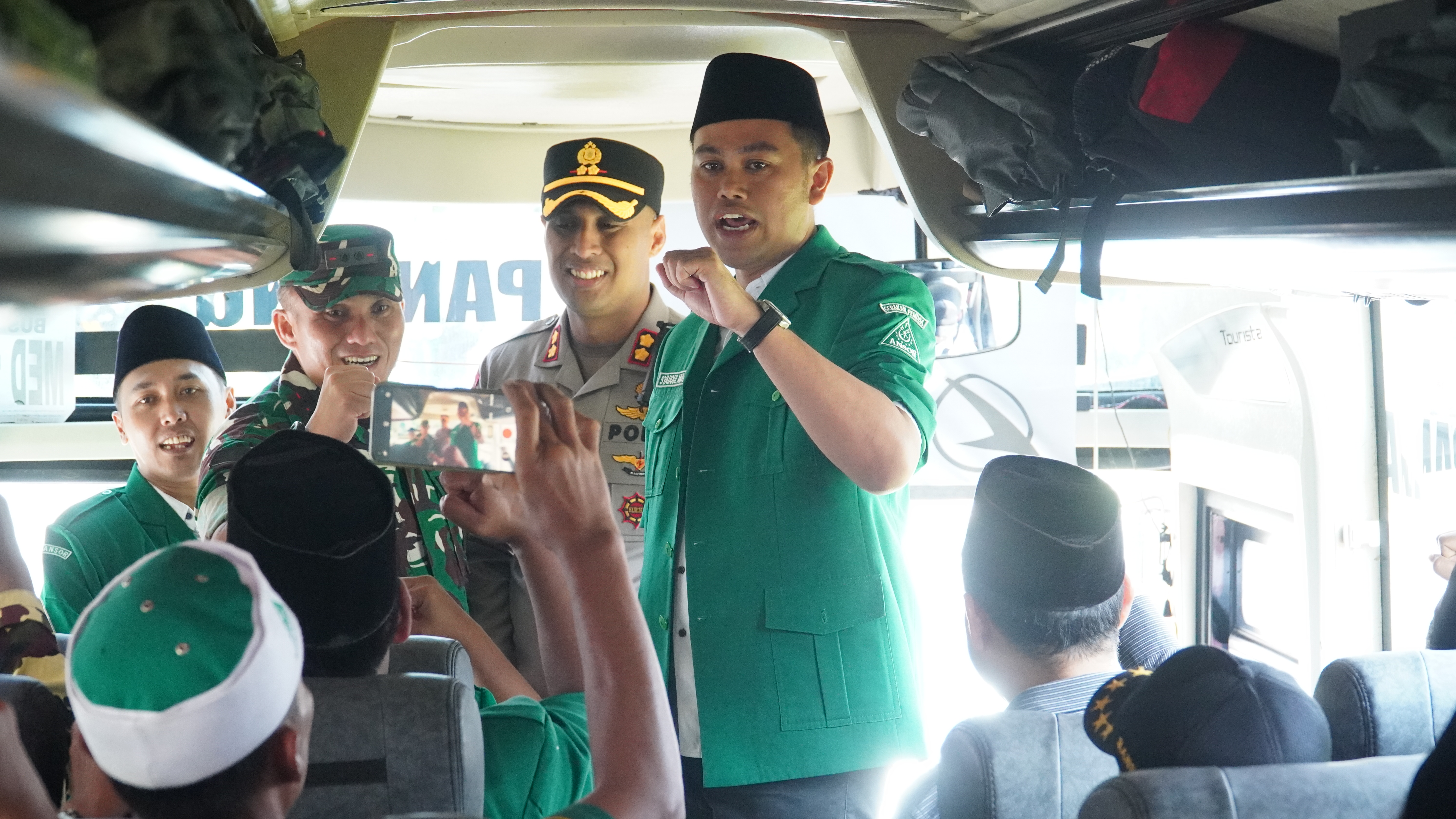 13 April 2025 - Apel Pemberangkatan GP ANSOR BLITAR RAYA ke Surabaya