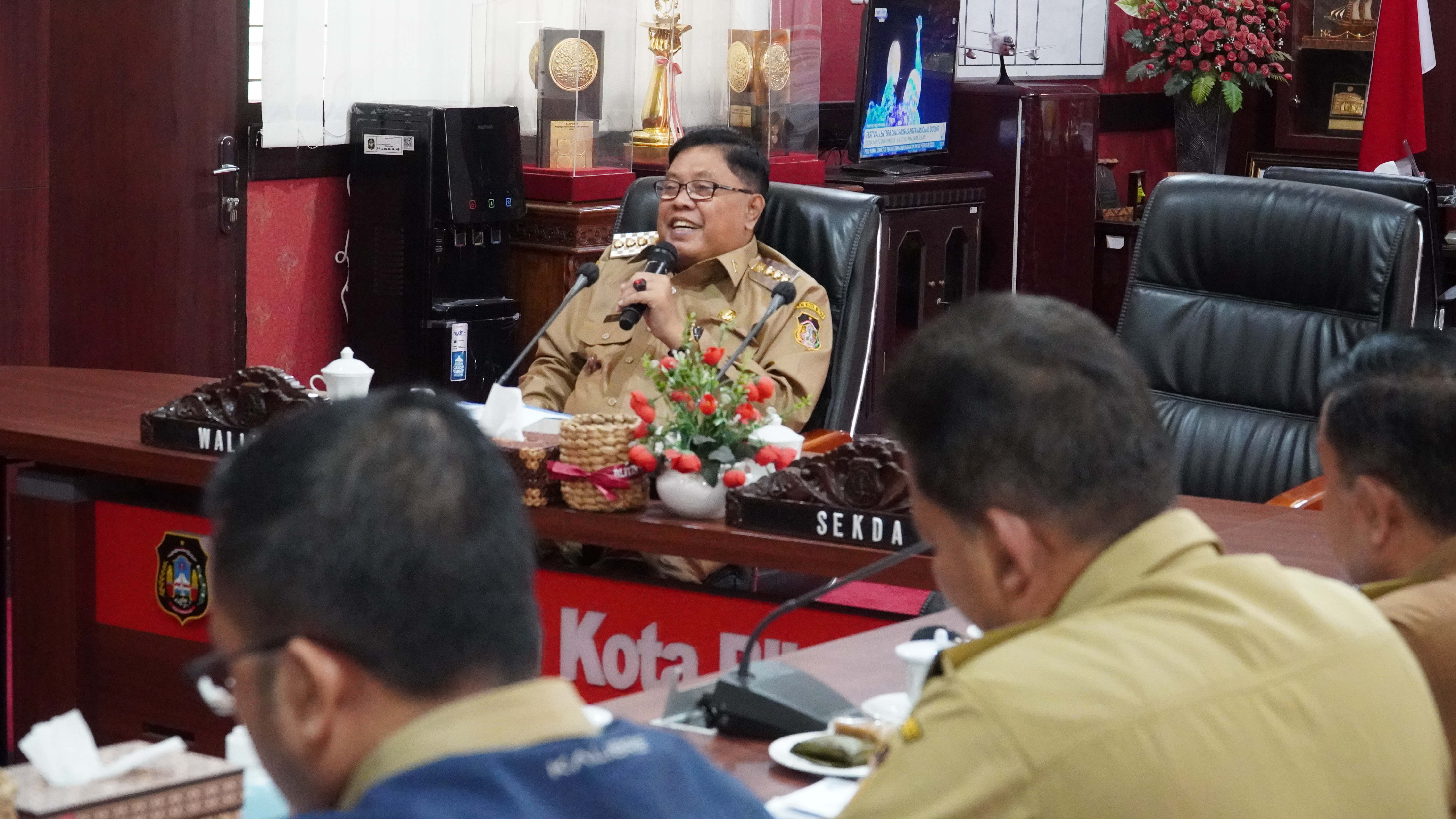 20 Januari 2025 - Penandatanganan Addendun Perjanjian Kerjasama PEMKOT BLITAR Dengan PT AREMA ABBI