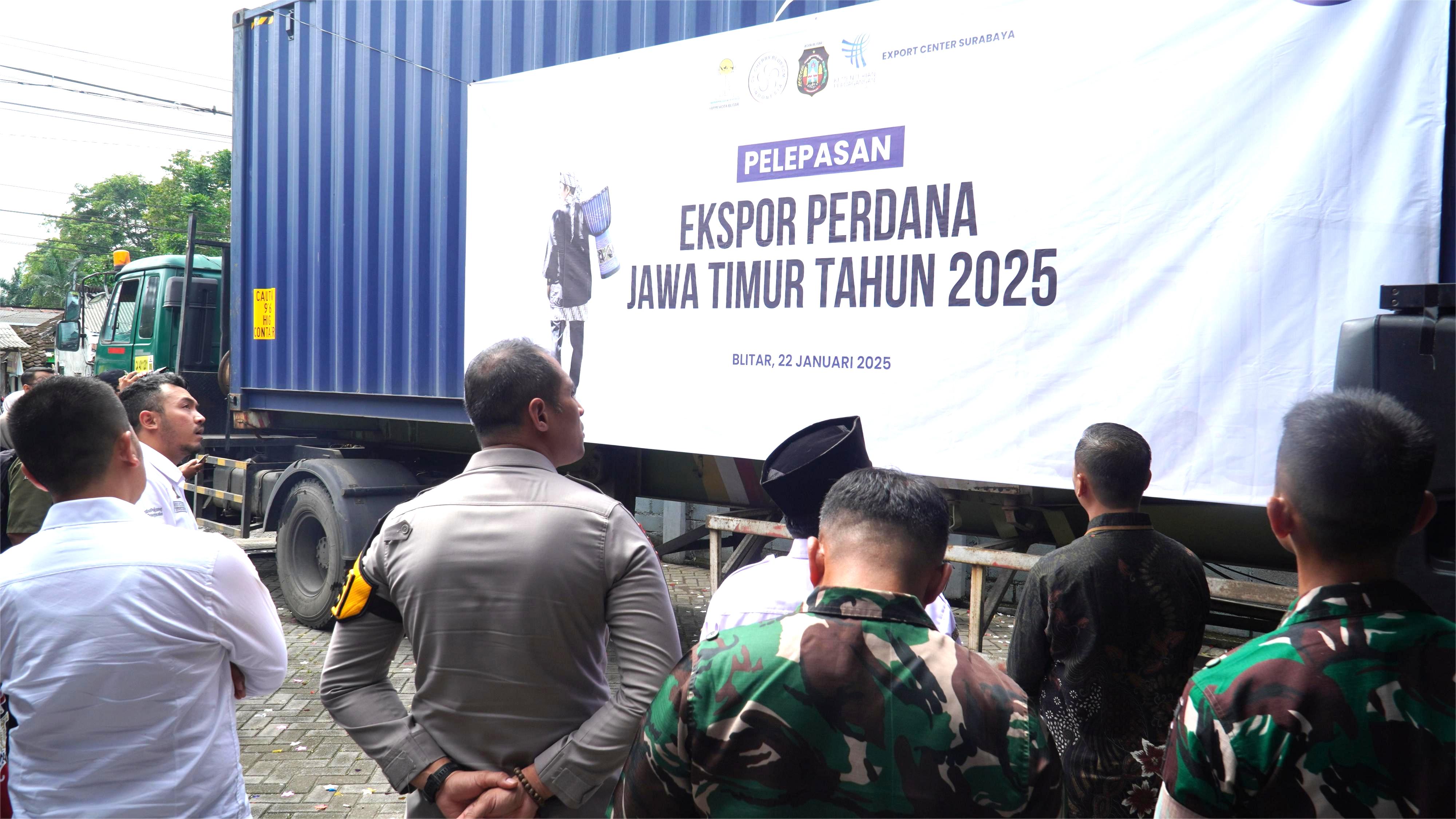 22 Januari 2025 - Pelepasan Ekspor Perdana Prov.Jawa Timur Tahun 2025 di Warehouse Cherry Blosom Indonesia GARUM