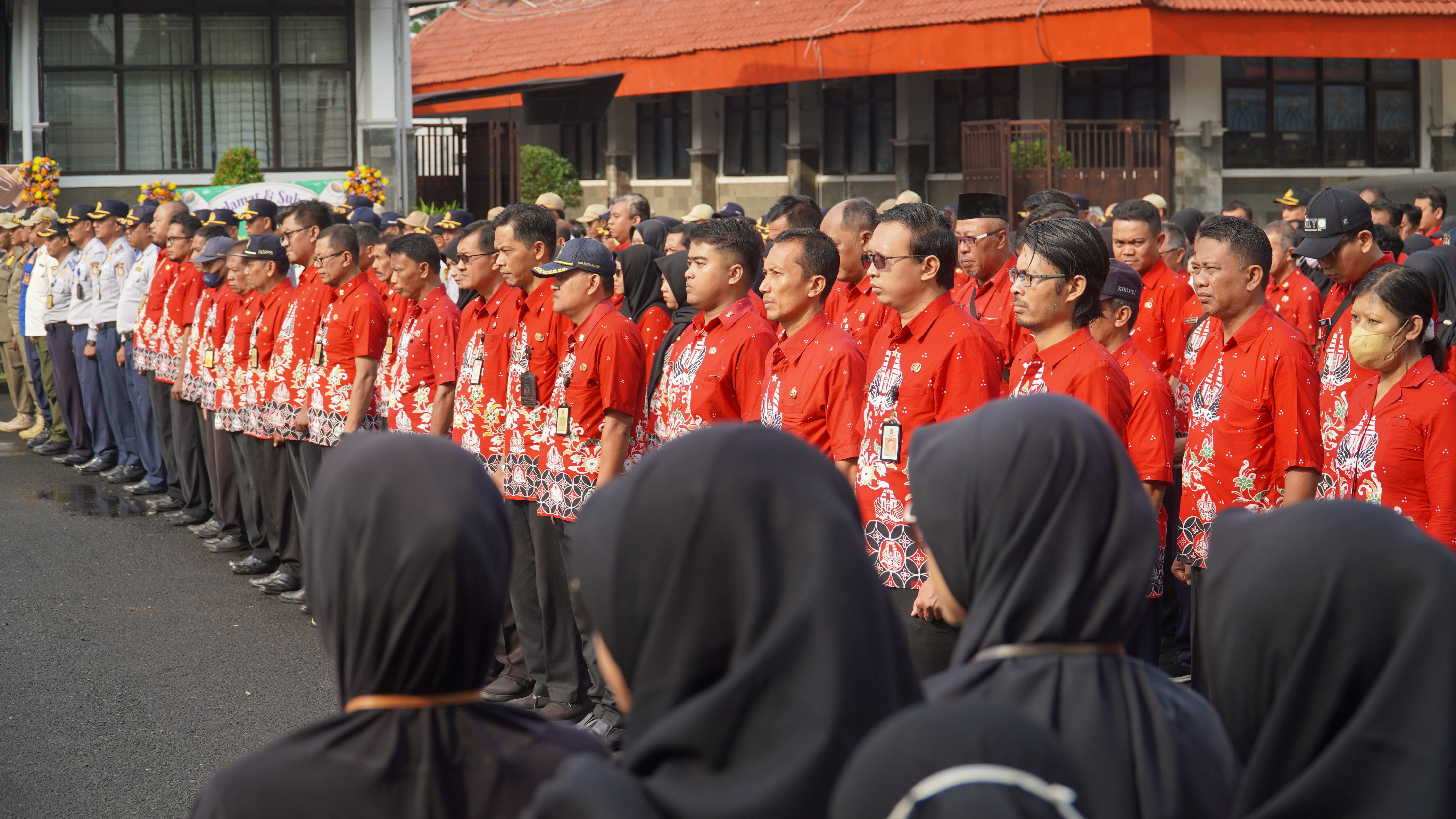 27 Maret 2025 - Apel Gabungan ASN PEMKOT BLITAR (Bakesbangpol)