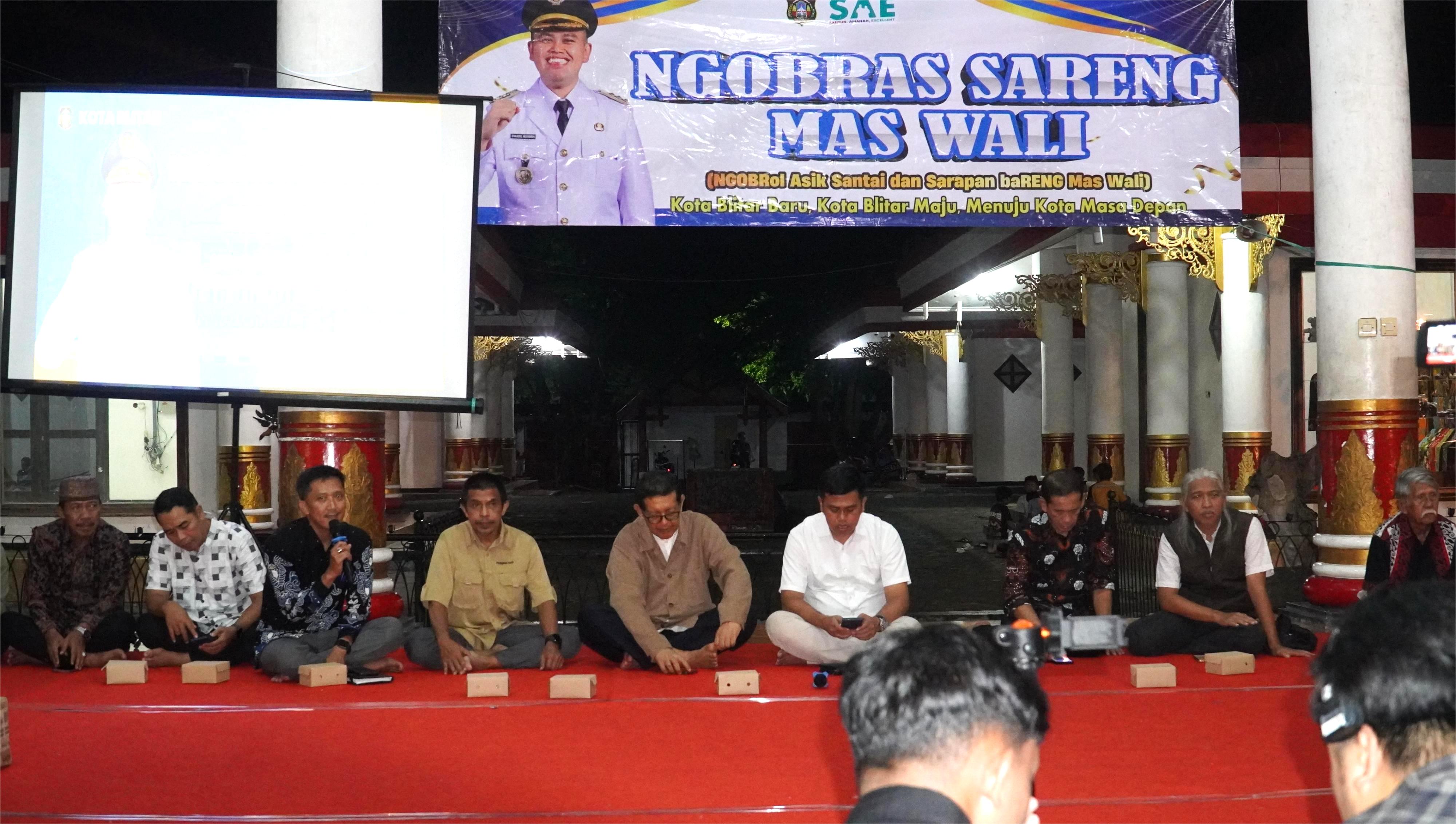9 November 2025 - Ngobras Sareng  MAS WALI dengan Pelaku Seni Kota Blitar di Anjungan PIPP