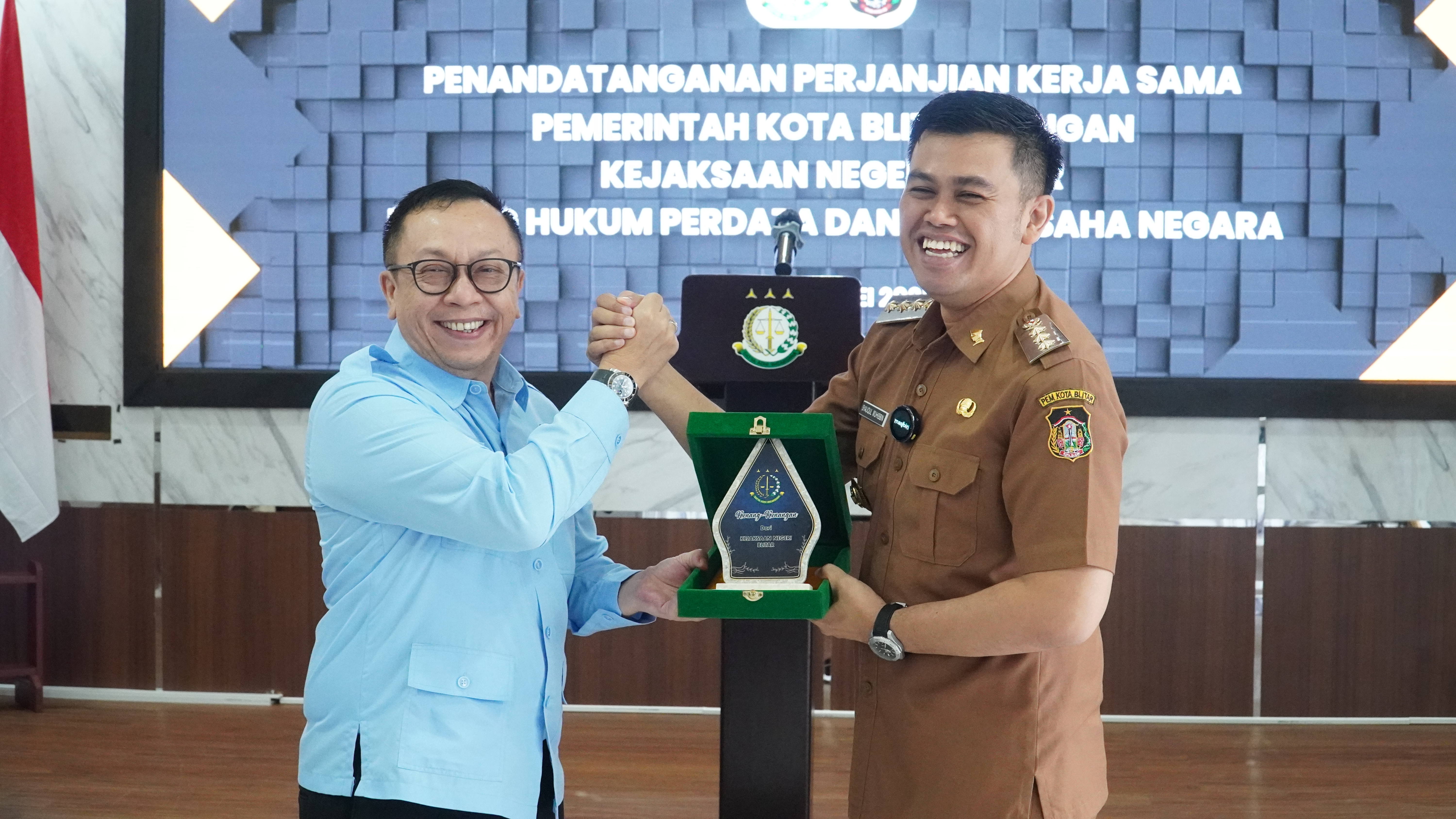 6 Mei 2025 - MOU &amp;amp; Perjanjian Kerja Sama antara Pemkot Blitar &amp;amp; Kejaksaan Negeri Blitar